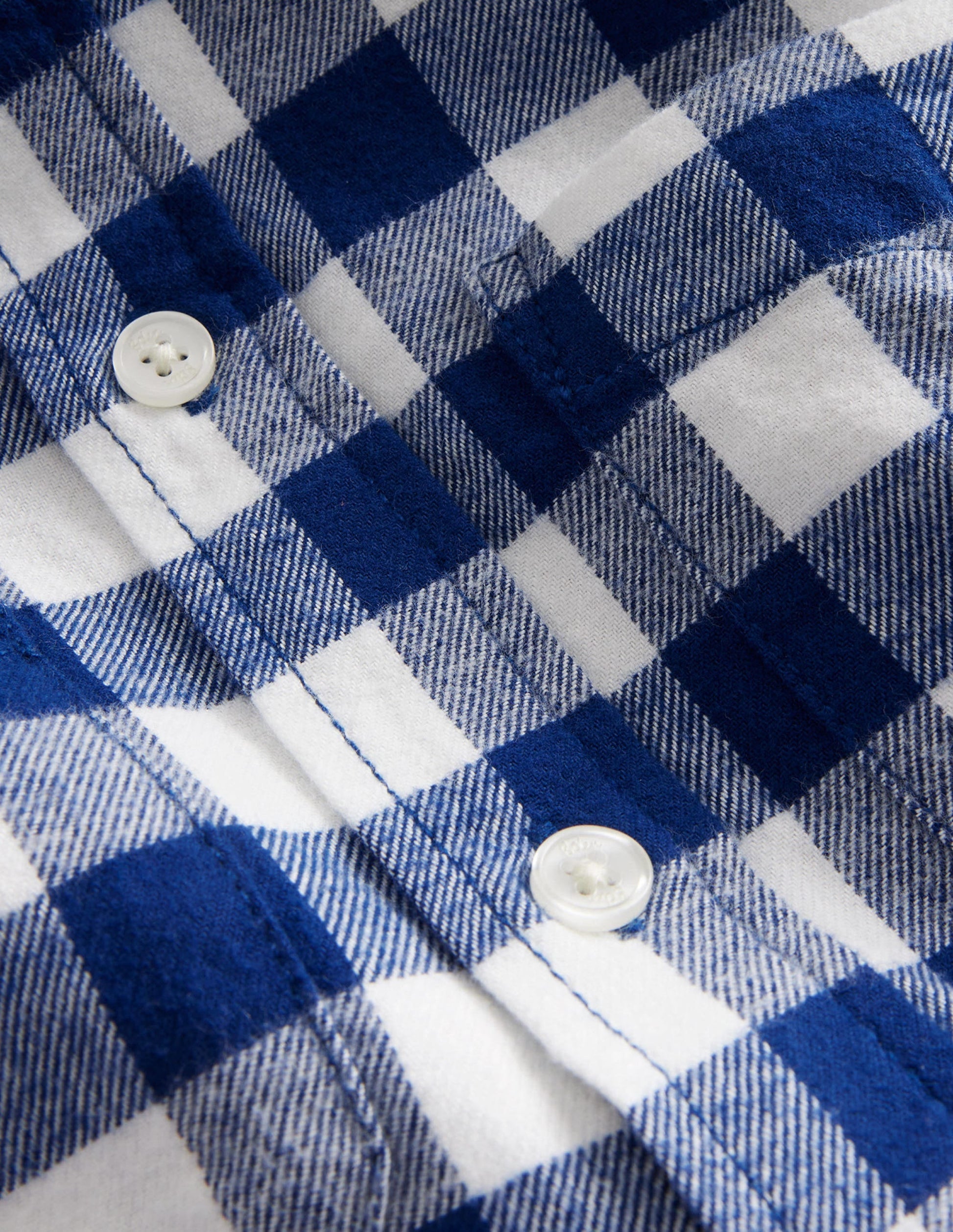 Embroidered Flannel Shirt-Gingham Guitar-3