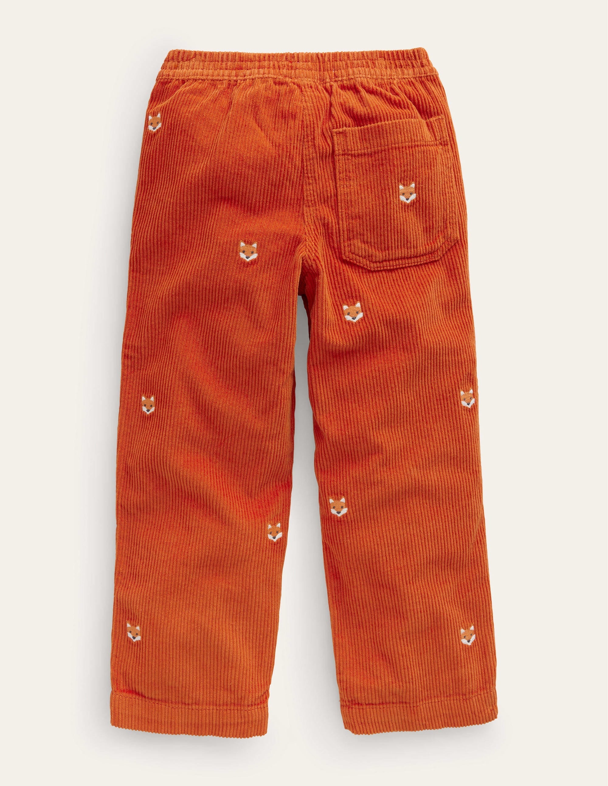 Embroidery Cord Chunky Pull-On-Autumn maple orange  Fox - Image 2