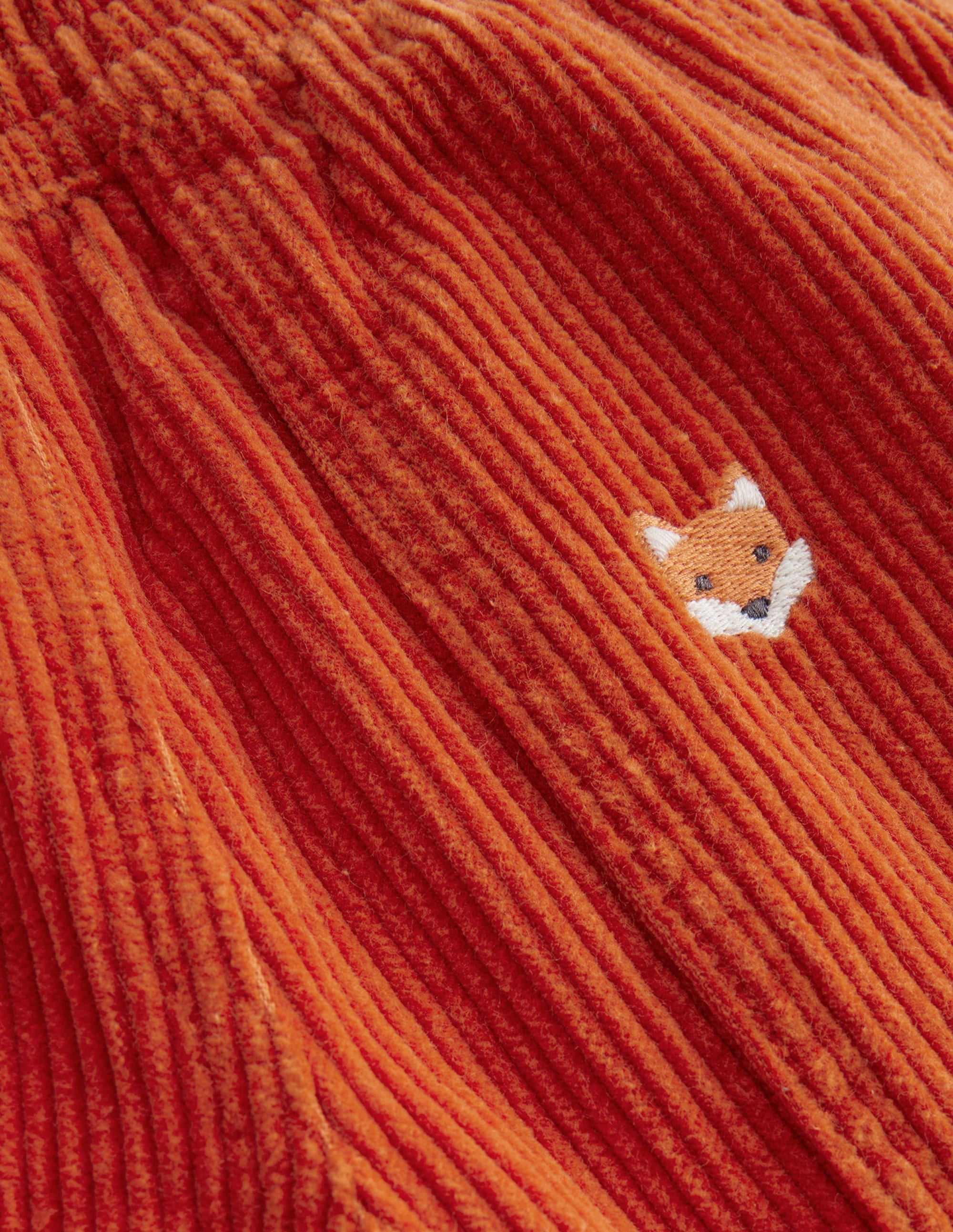 Embroidery Cord Chunky Pull-On-Autumn maple orange  Fox - Image 3