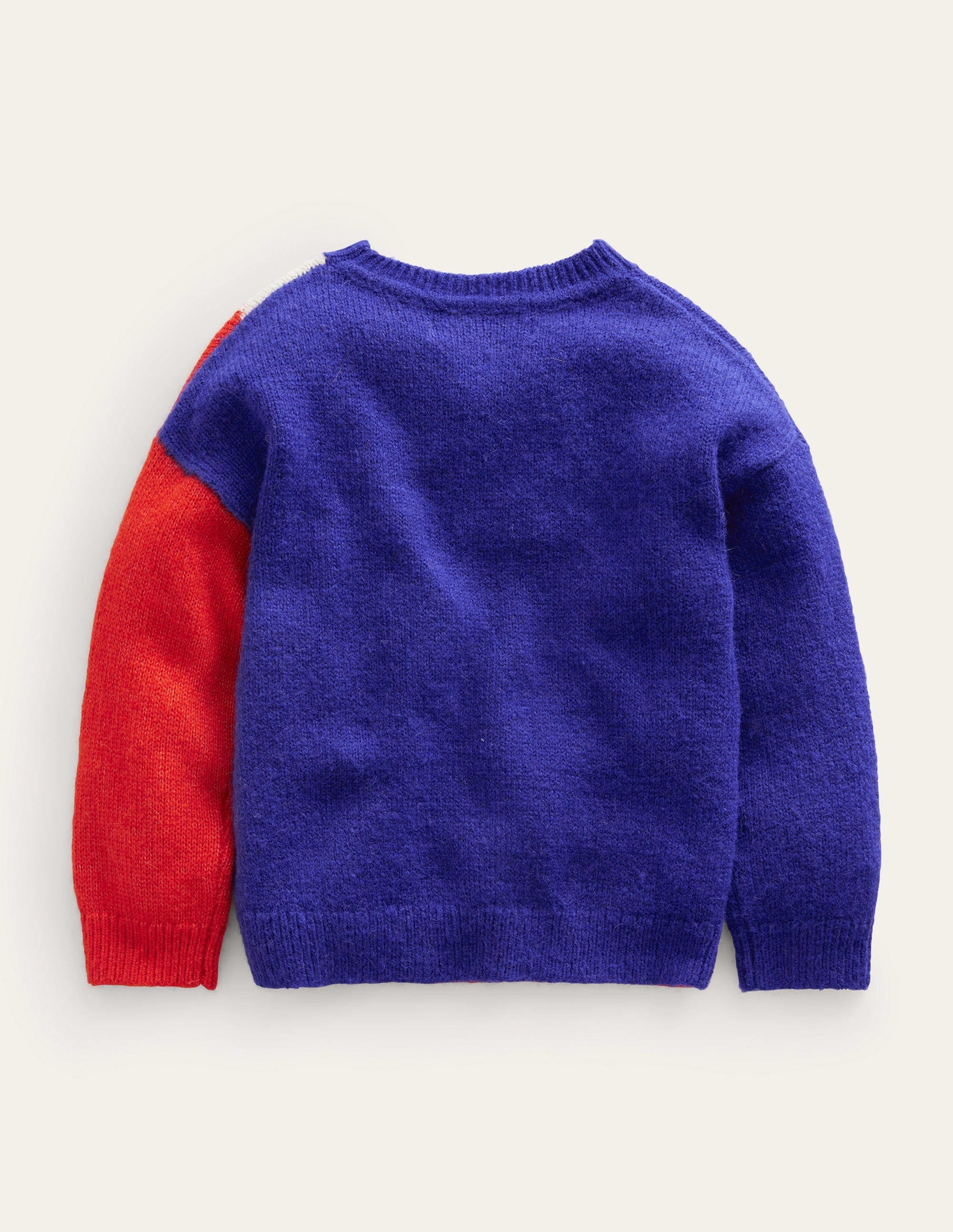Lightning Bolt Jumper-Bluing/Dahlia Red - Image 2