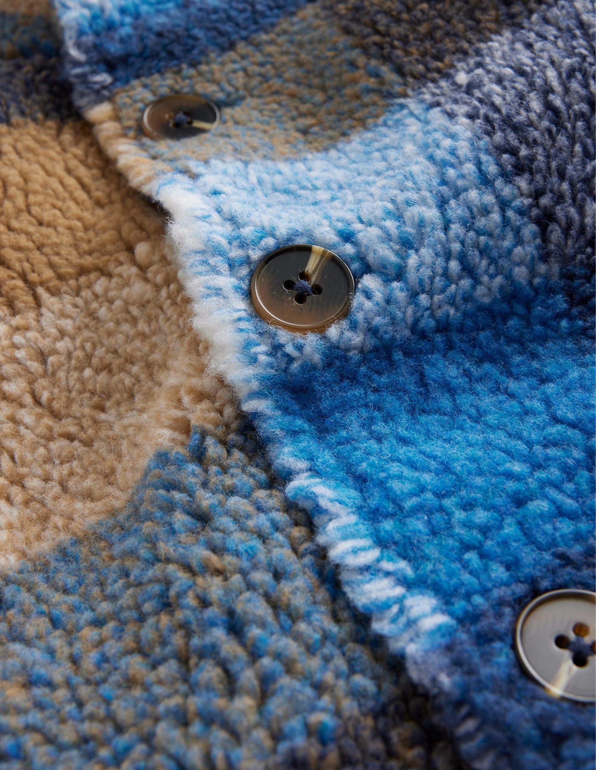 Ultimate Cosy Borg Jacket-Multi Check - Image 3