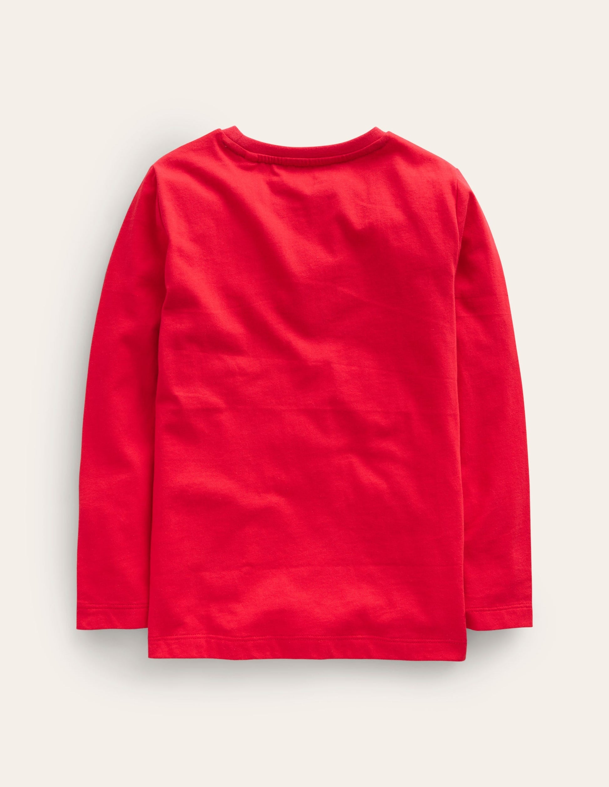 Animal Appliqué T-shirt-Rockabilly Red Festive Friends-2