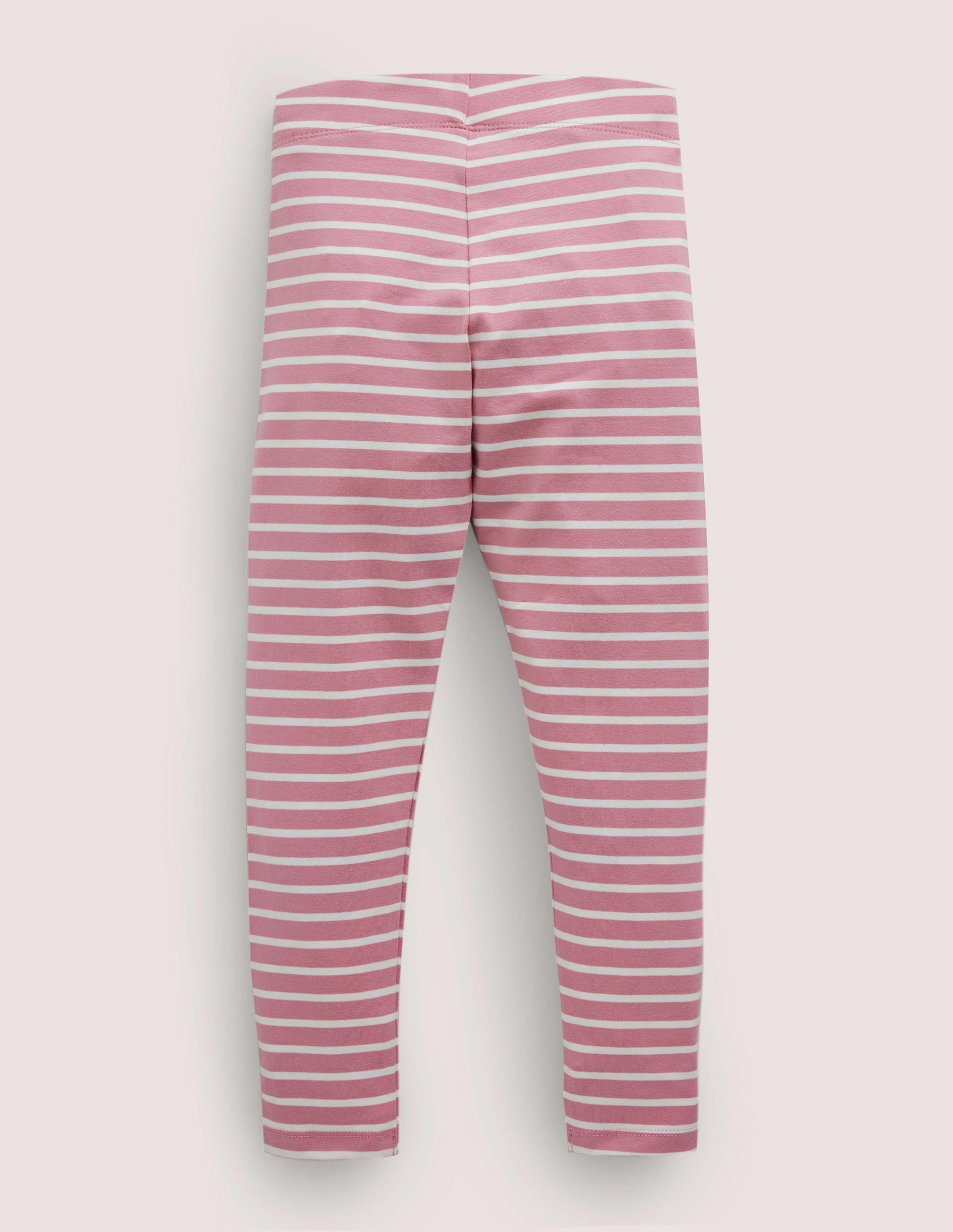 Fun Leggings-Formica Pink/Ivory Stripe - Image 2