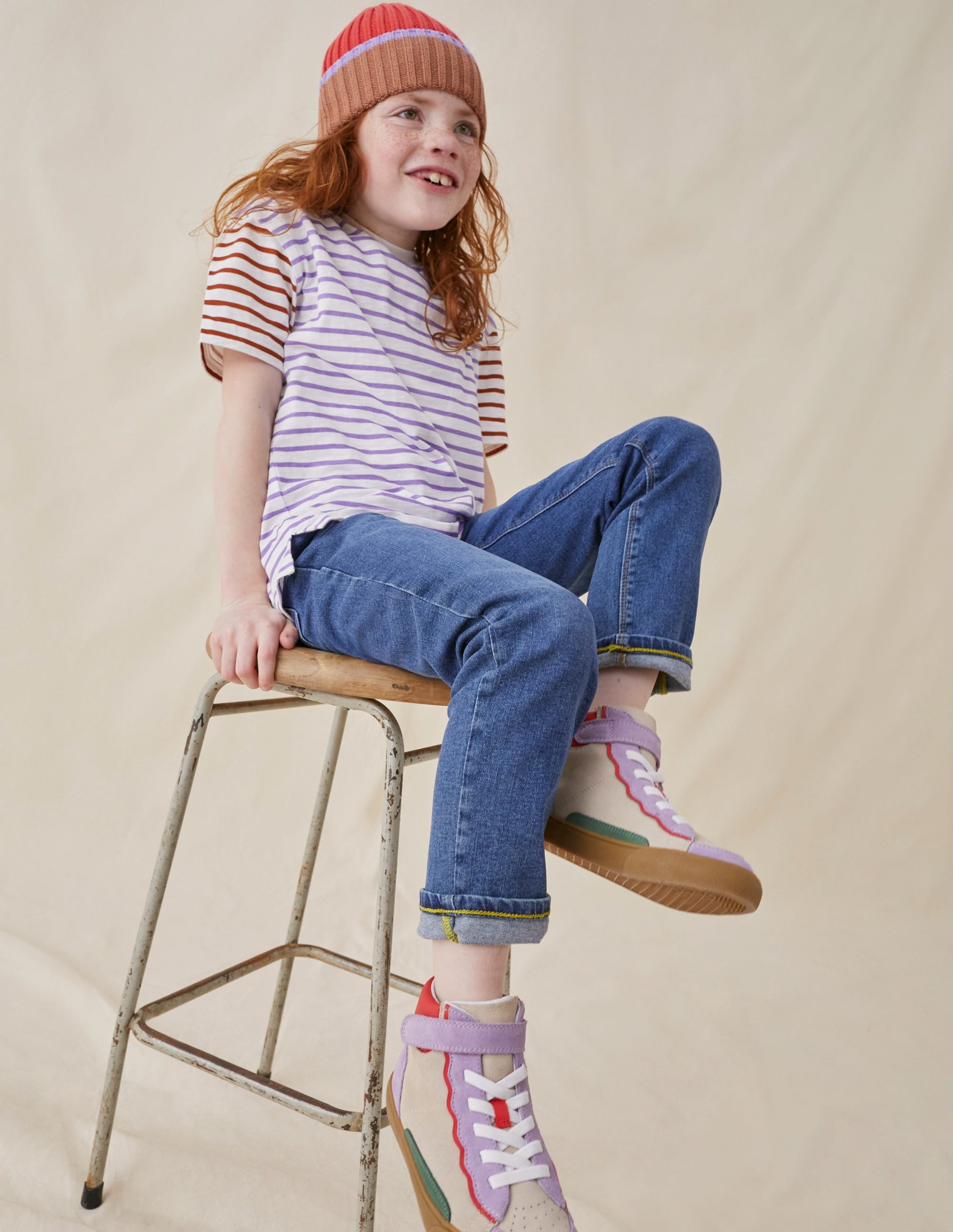 Adventure-Flex Slim-Fit Jeans-Light Vintage Denim - Image 4