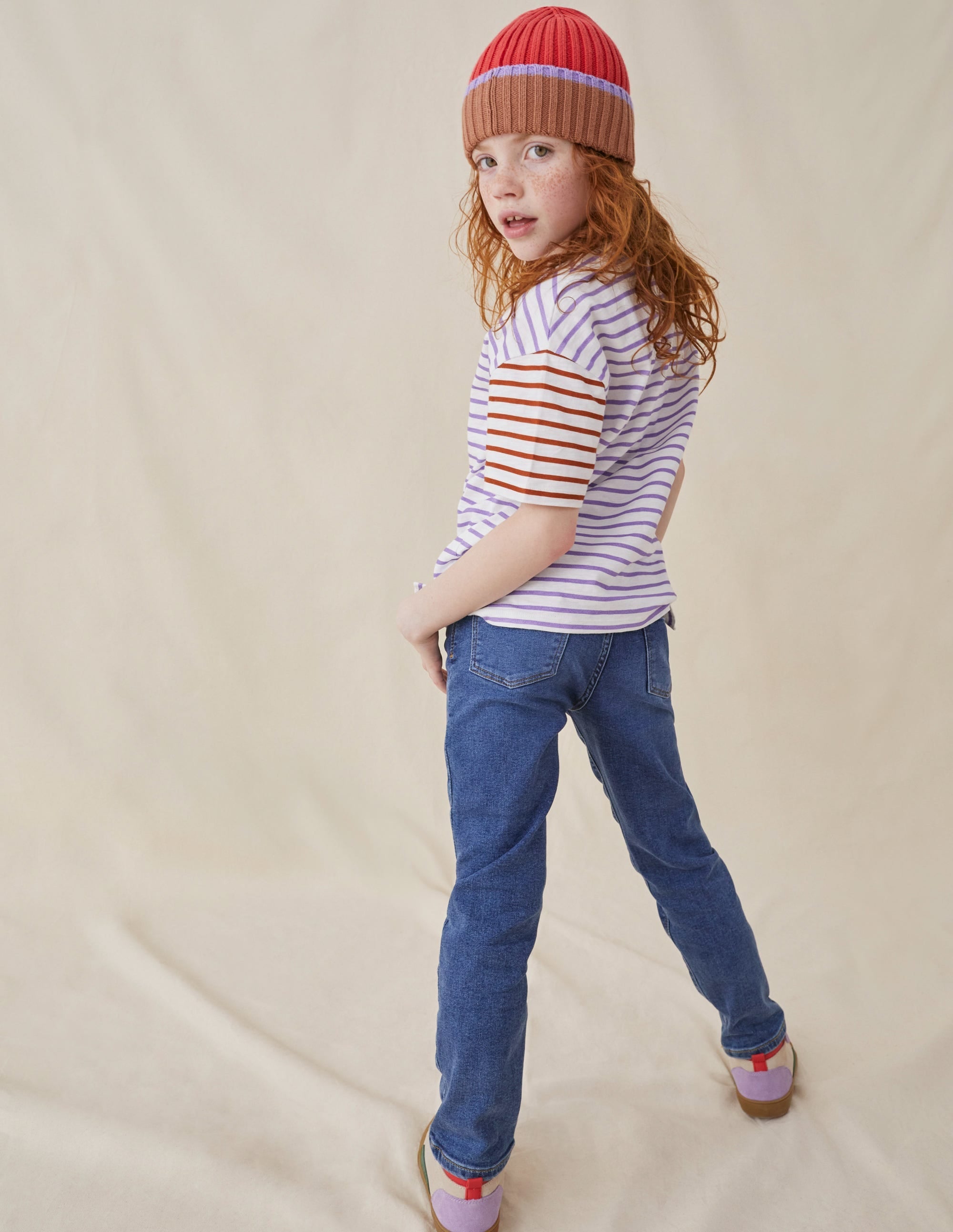 Adventure-Flex Slim-Fit Jeans-Light Vintage Denim - Image 5