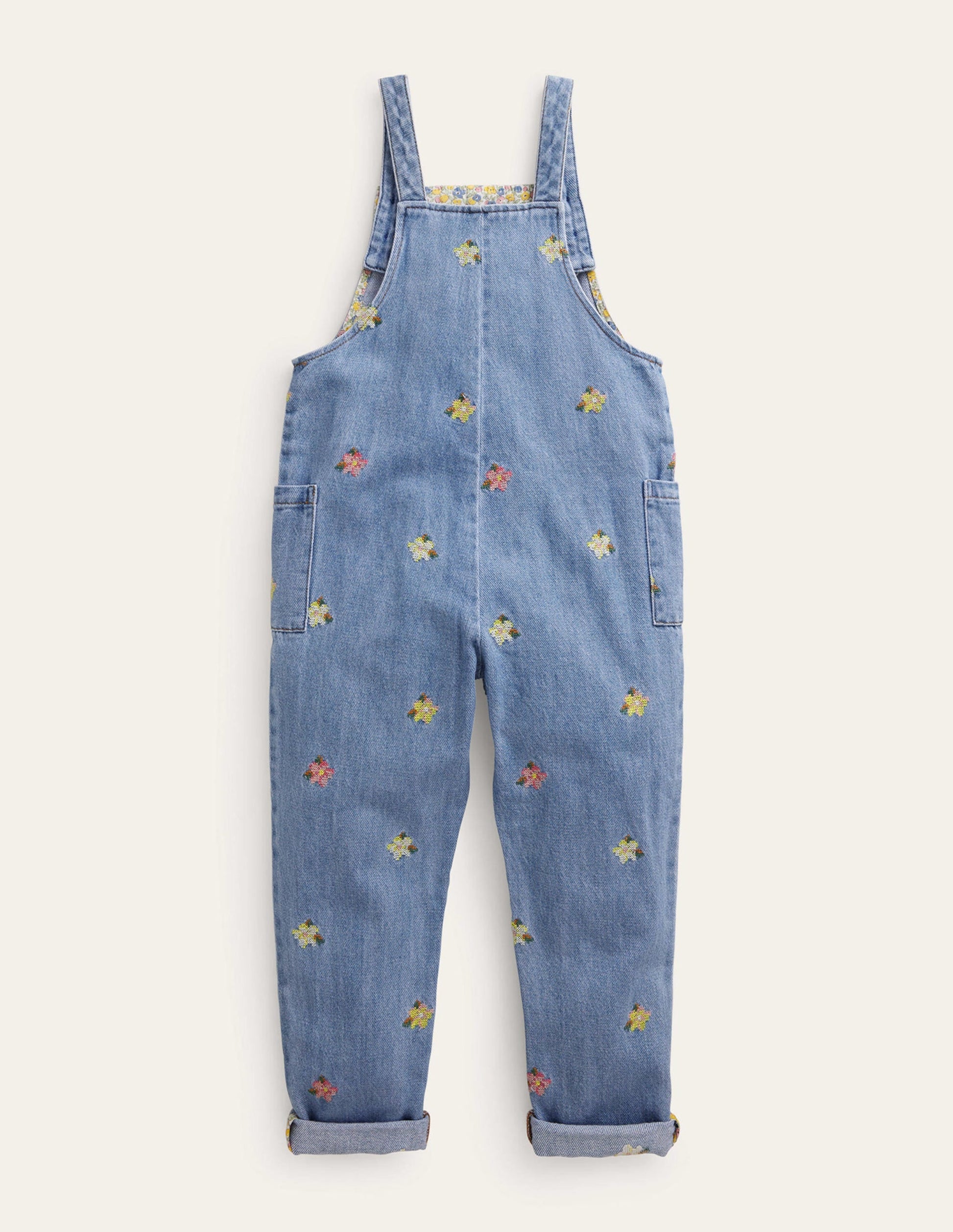Relaxed Dungarees-Mid Vintage Chambray-2