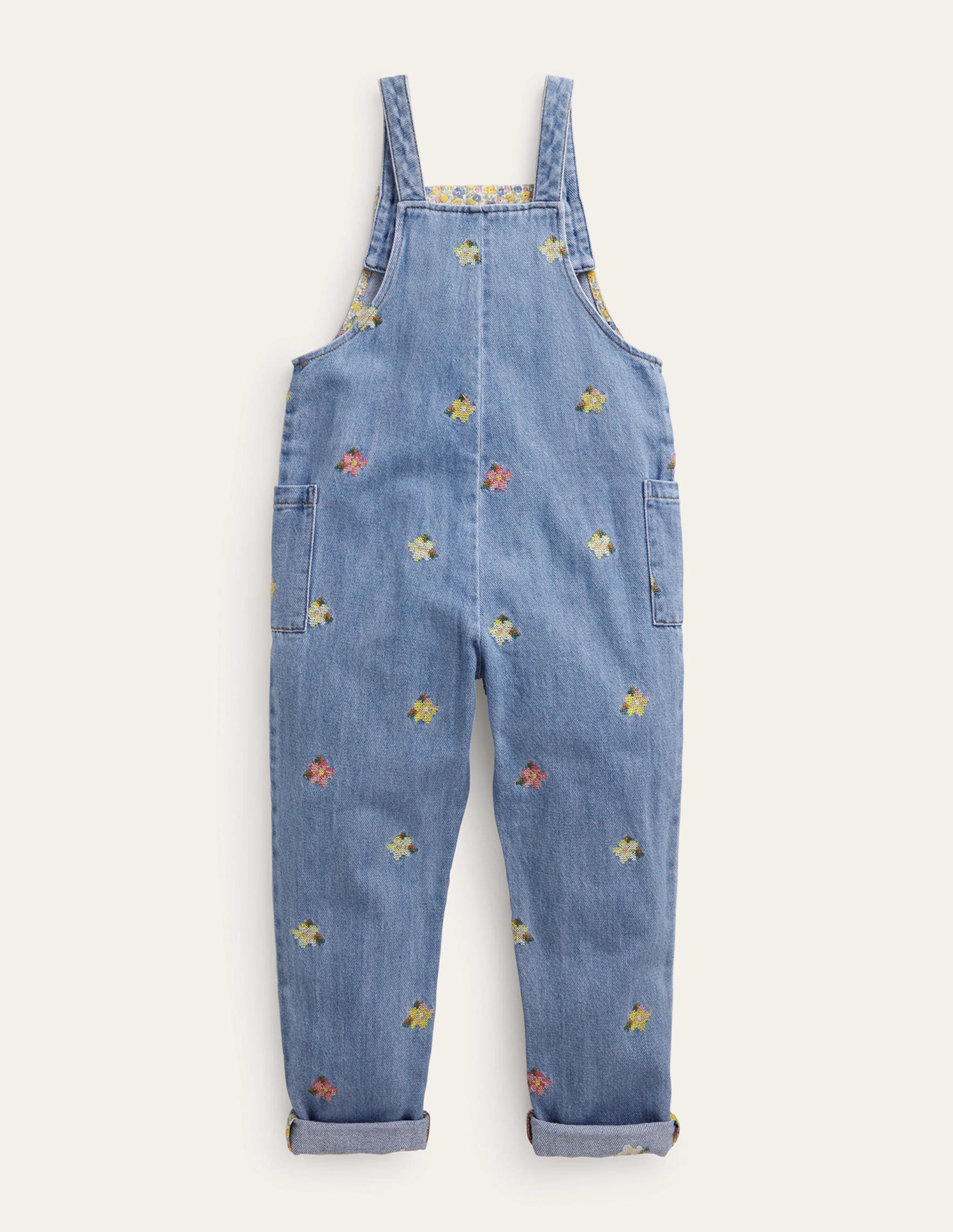 Relaxed Dungarees-Mid Vintage Chambray - Image 2