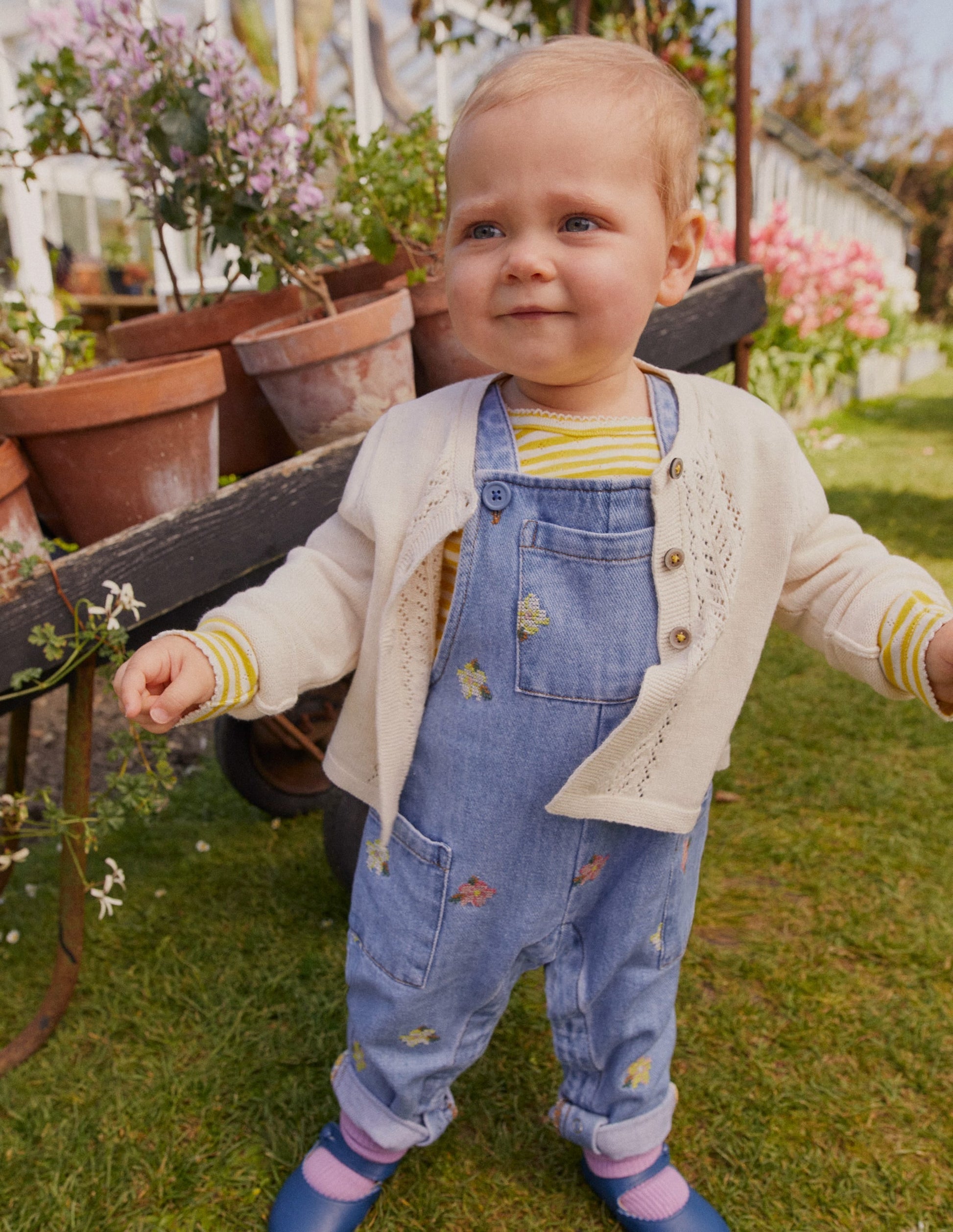 Relaxed Dungarees-Mid Vintage Chambray-5