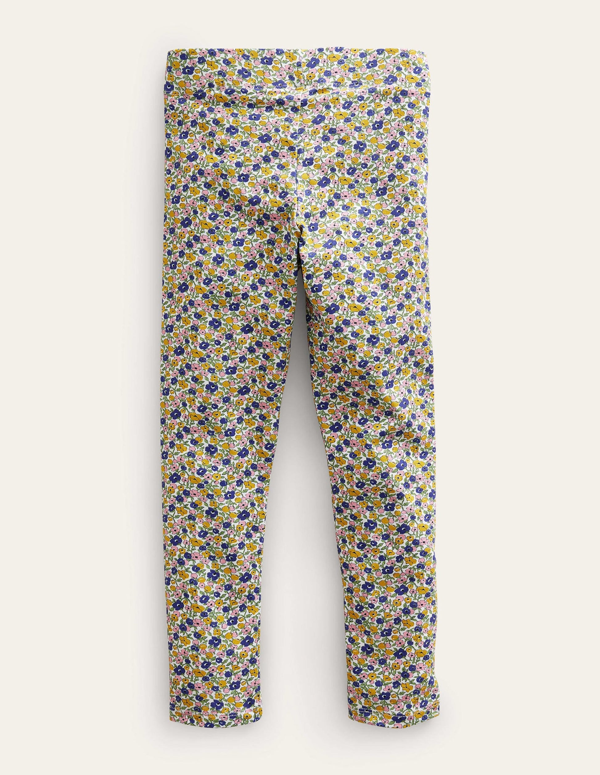Appliqué Leggings-Multi Floral Butterfly-2