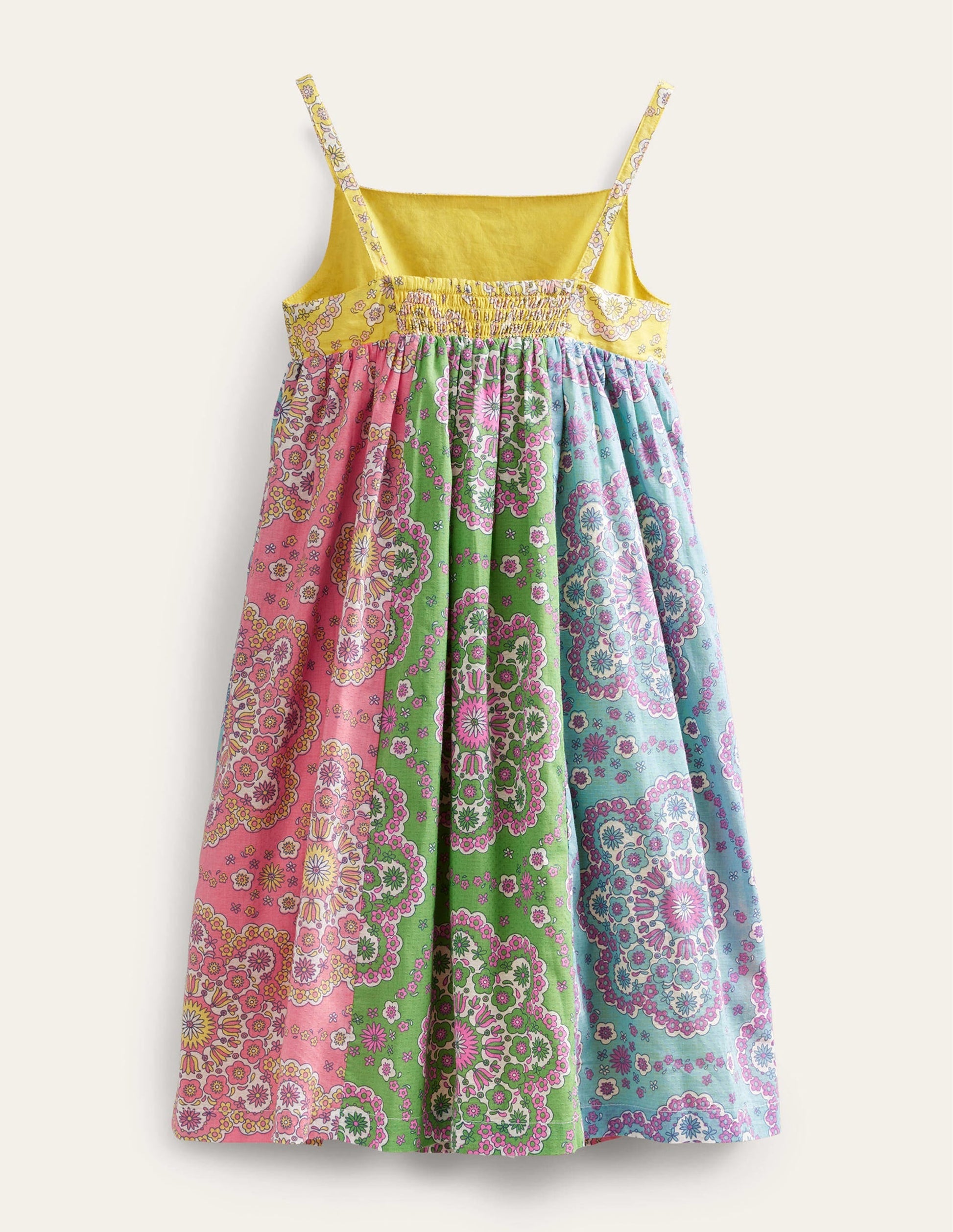 Strappy Midi Dress-Multi Dizzy Daisy-2