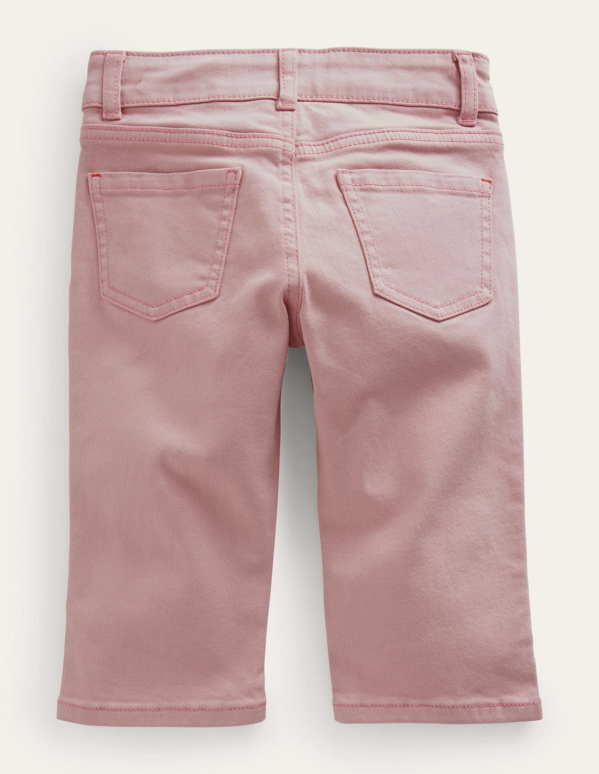 Cropped Woven Trousers-Boto Pink - Image 2