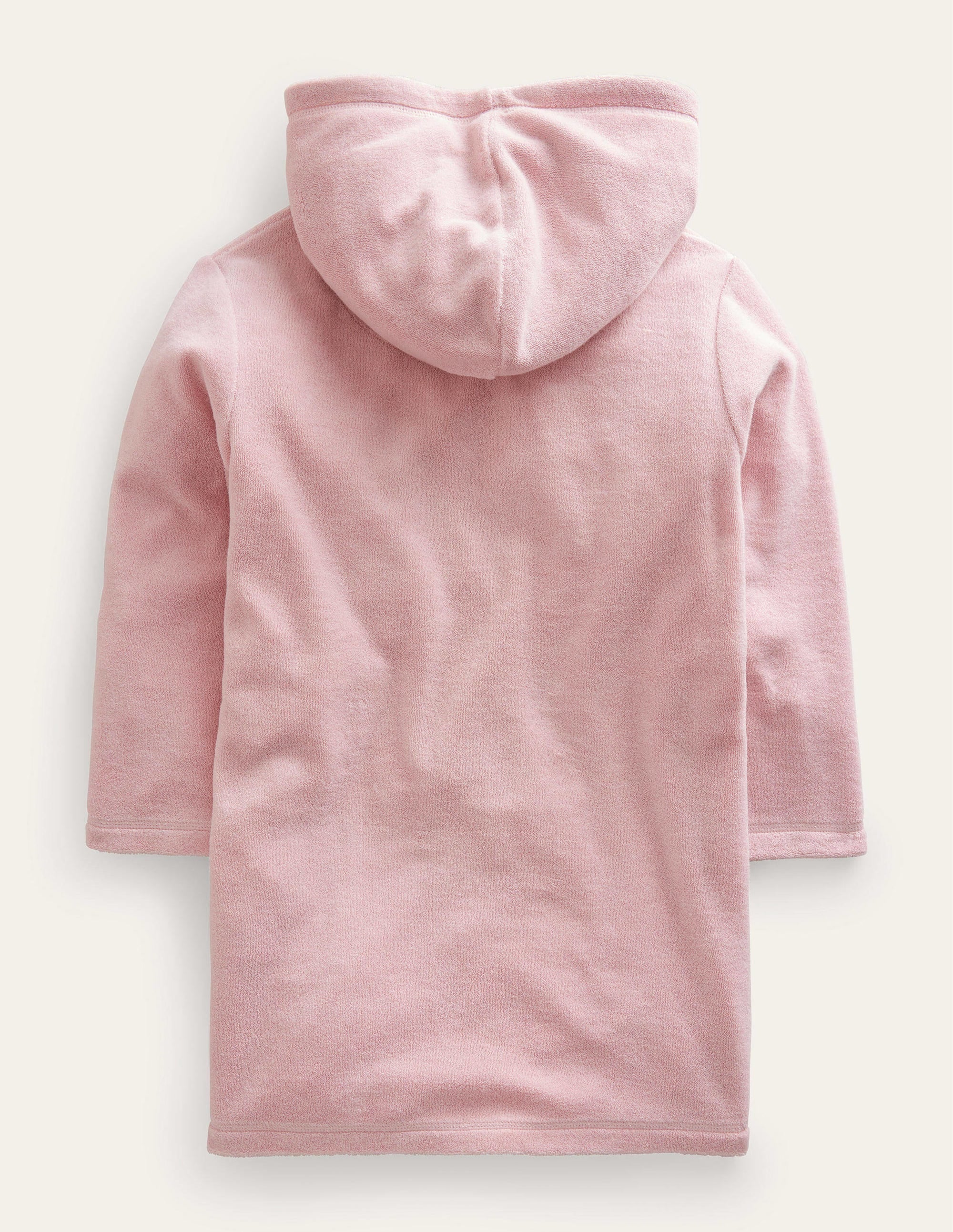 Logo Towelling Dress-French Pink Butterfly - Image 2