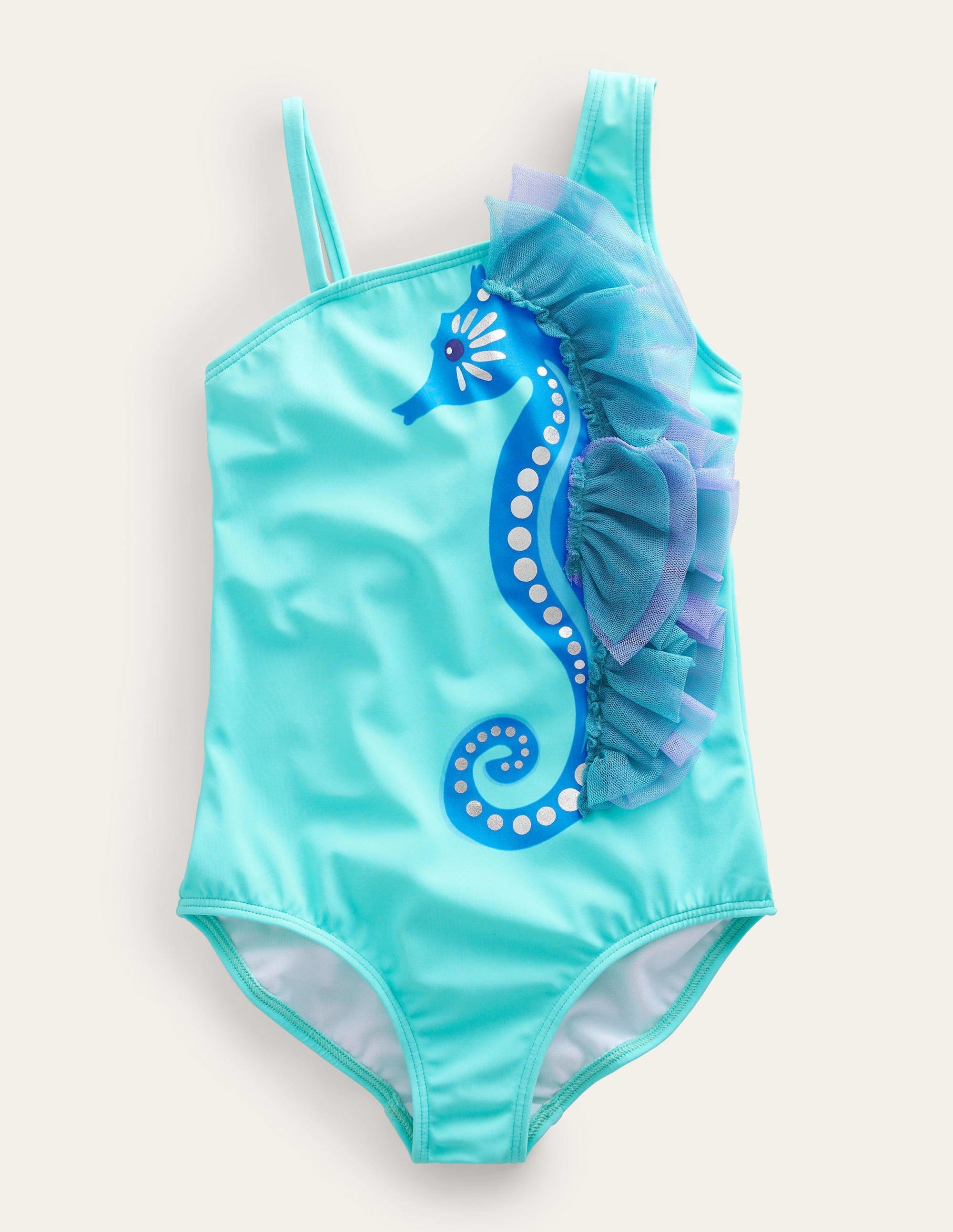 Seahorse Swimsuit-Mint Frost - Image 1