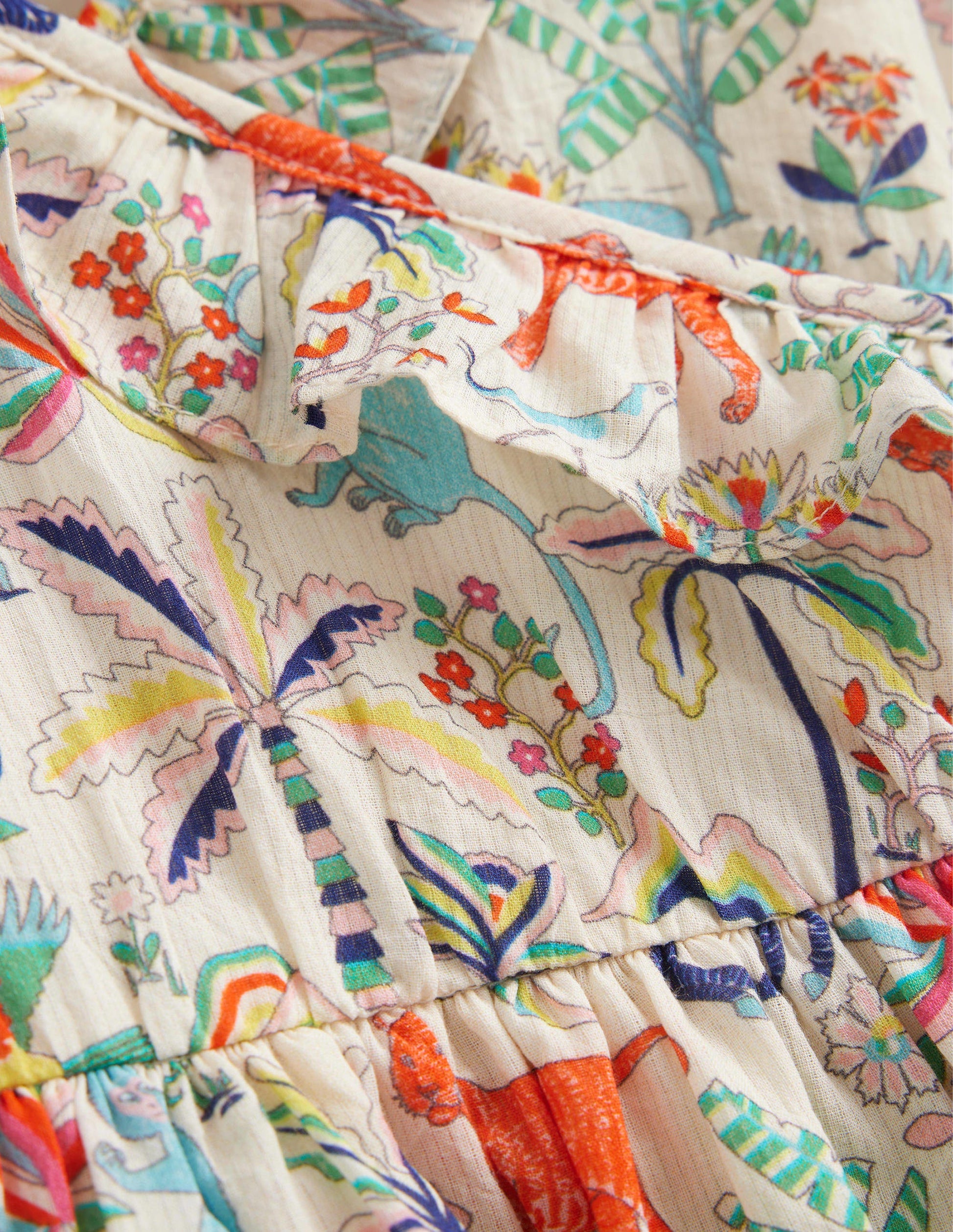 Wrap Dress-Vanilla Pod Tropical Garden-3