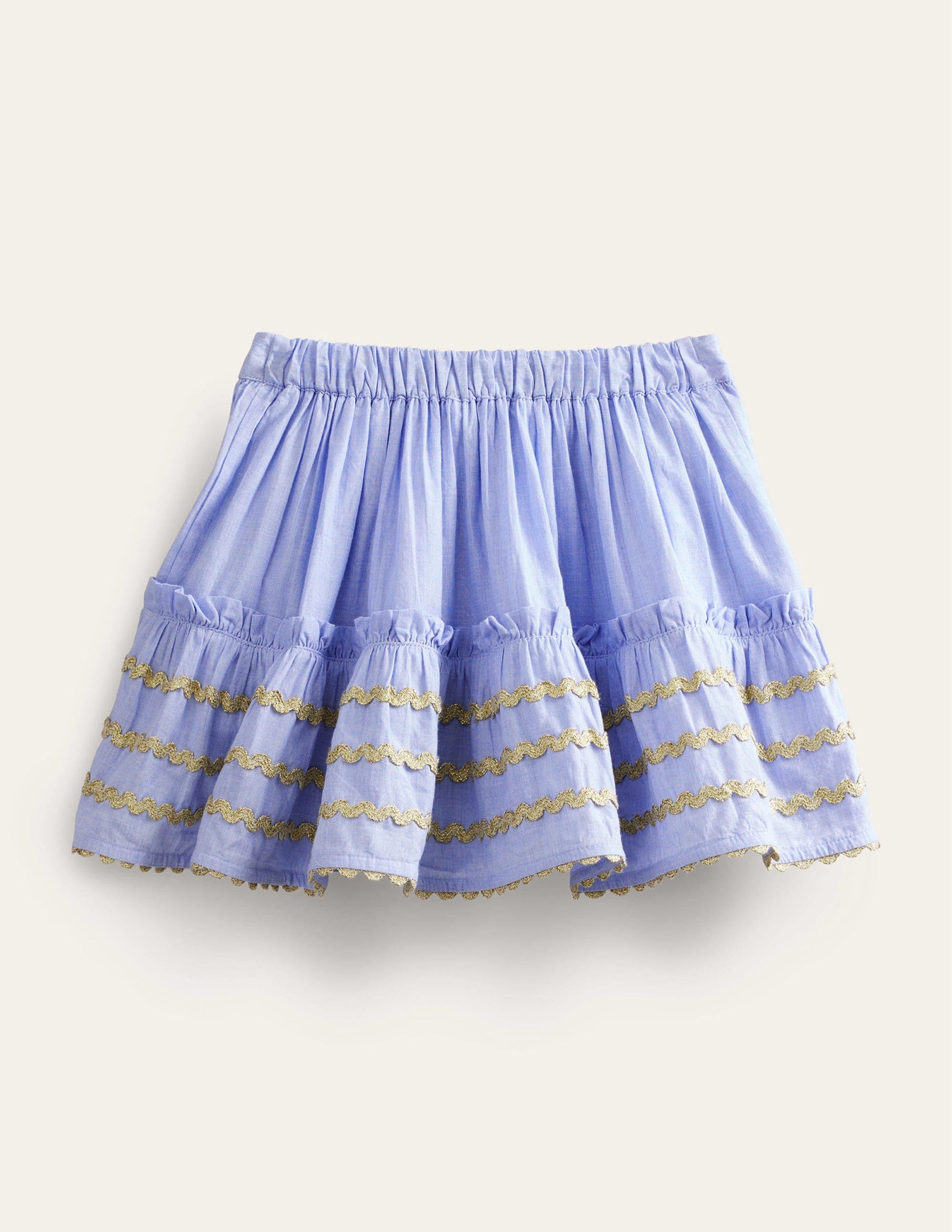 Seam Detail Ric Rac Skirt-End on End-2