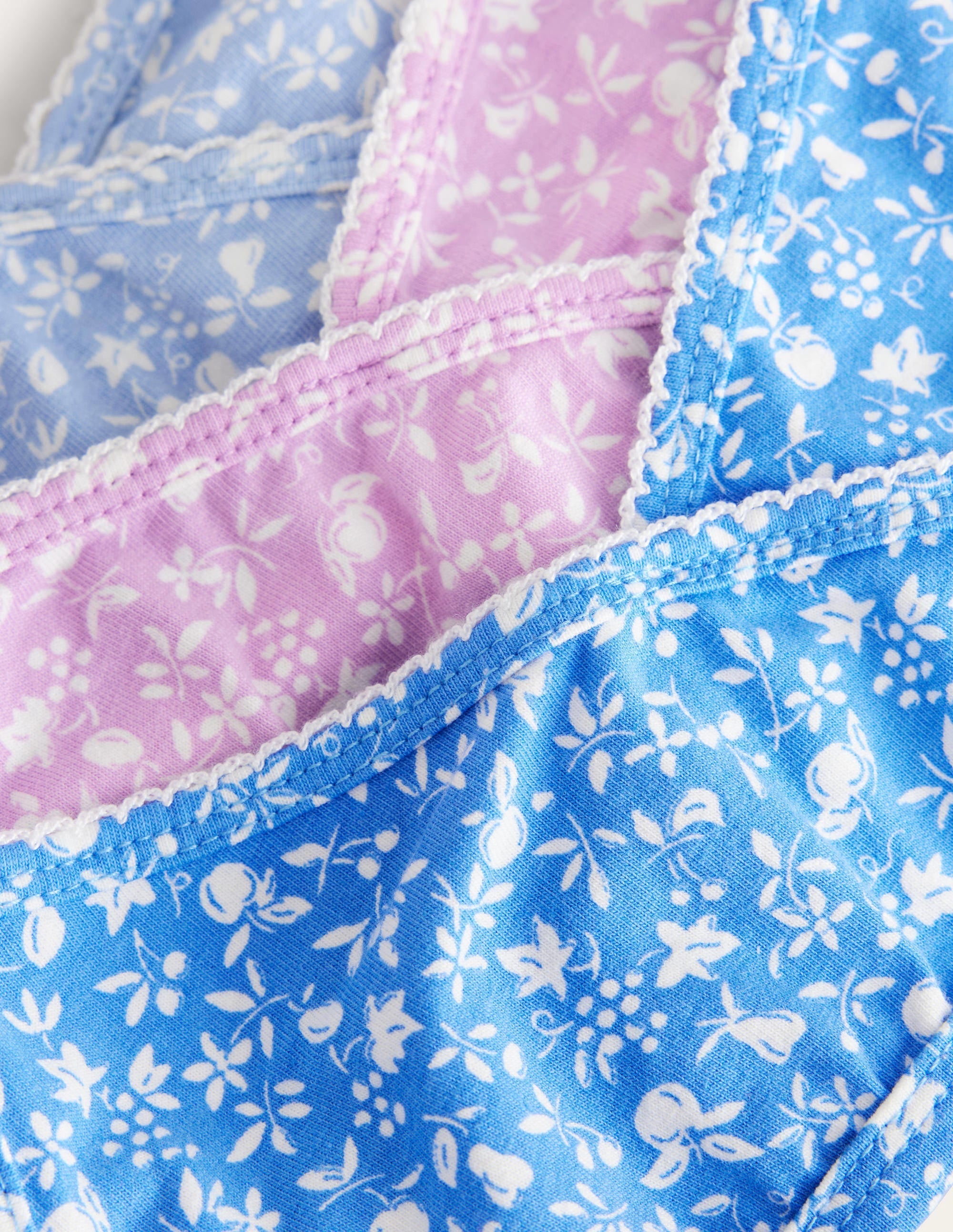 Crossover Crop Tops 3 Pack-Orchid Floral - Image 3