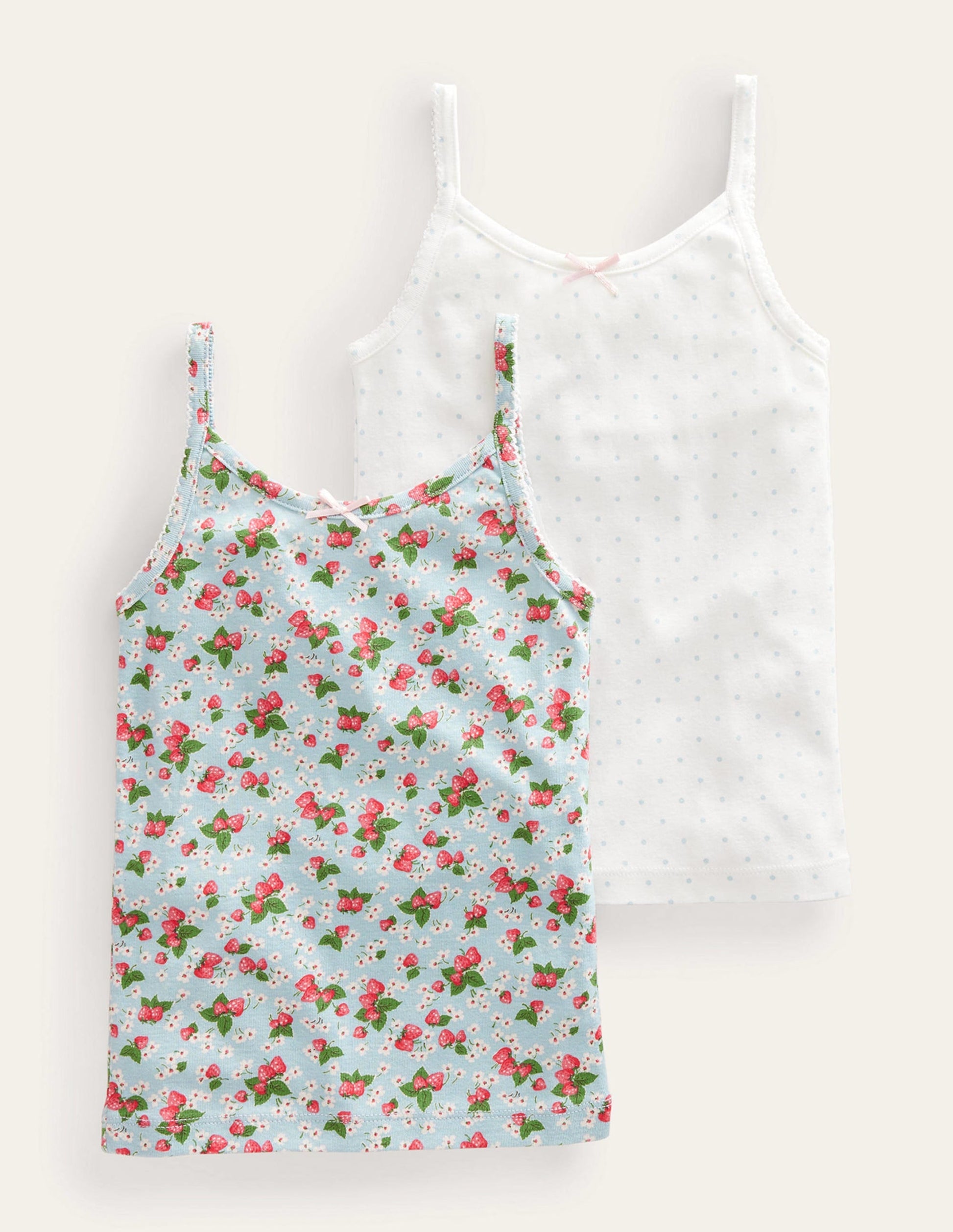 Vests 2 Pack-Strawberry Floral-1
