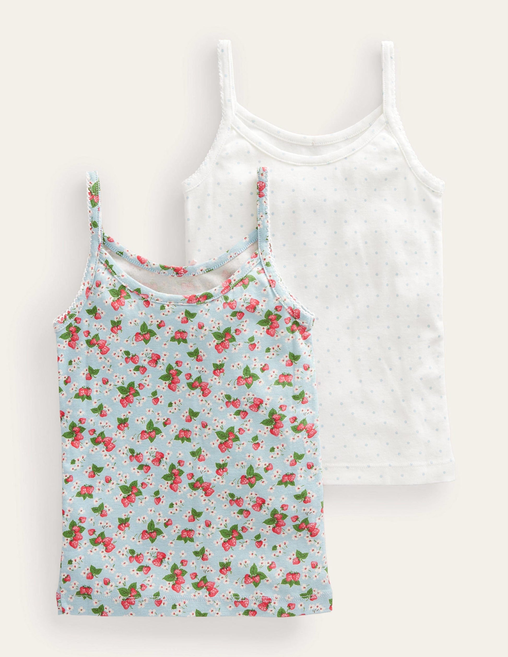 Vests 2 Pack-Strawberry Floral-2