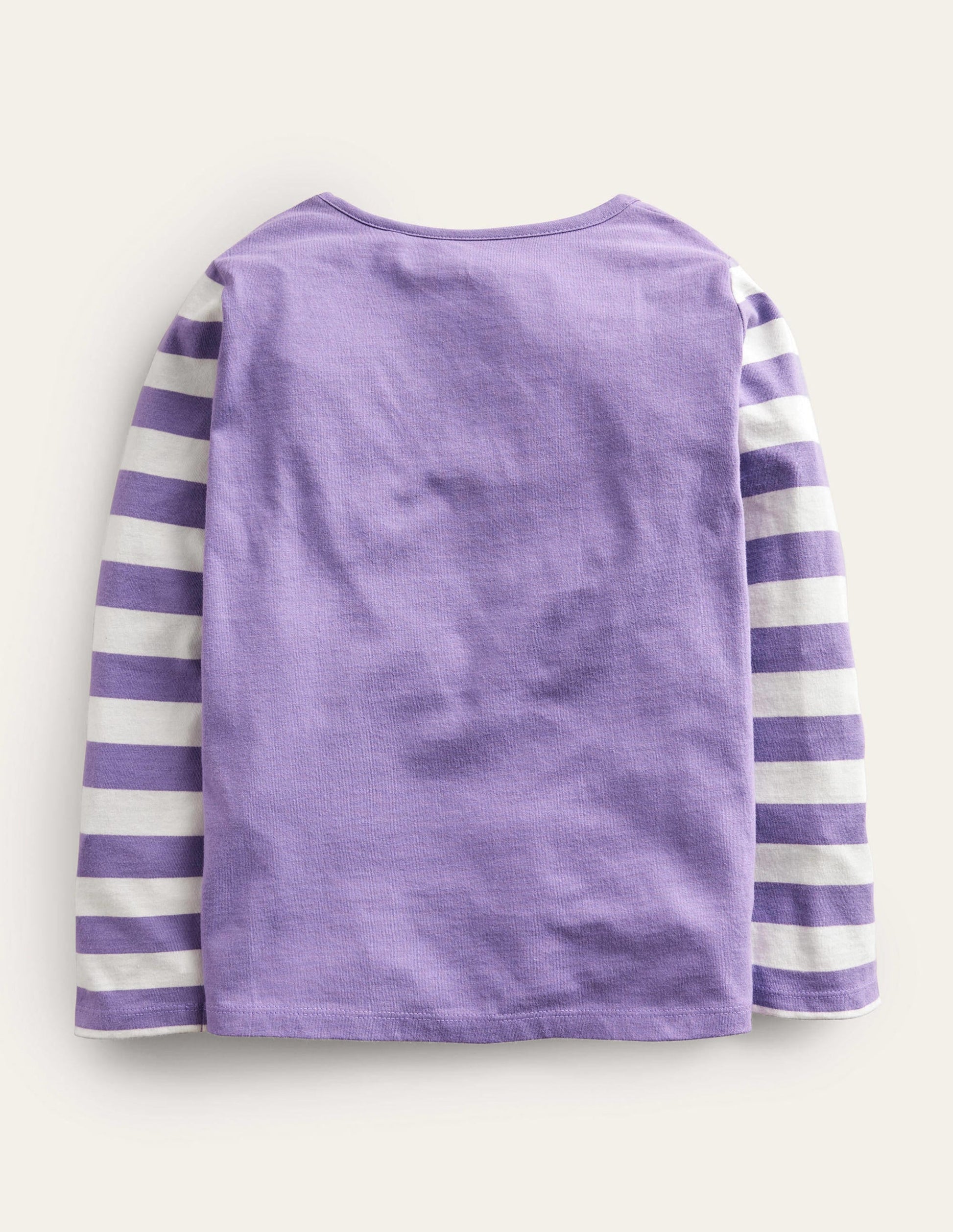 Graphic Rainbow T-shirt-Purple Love Our Planet-2
