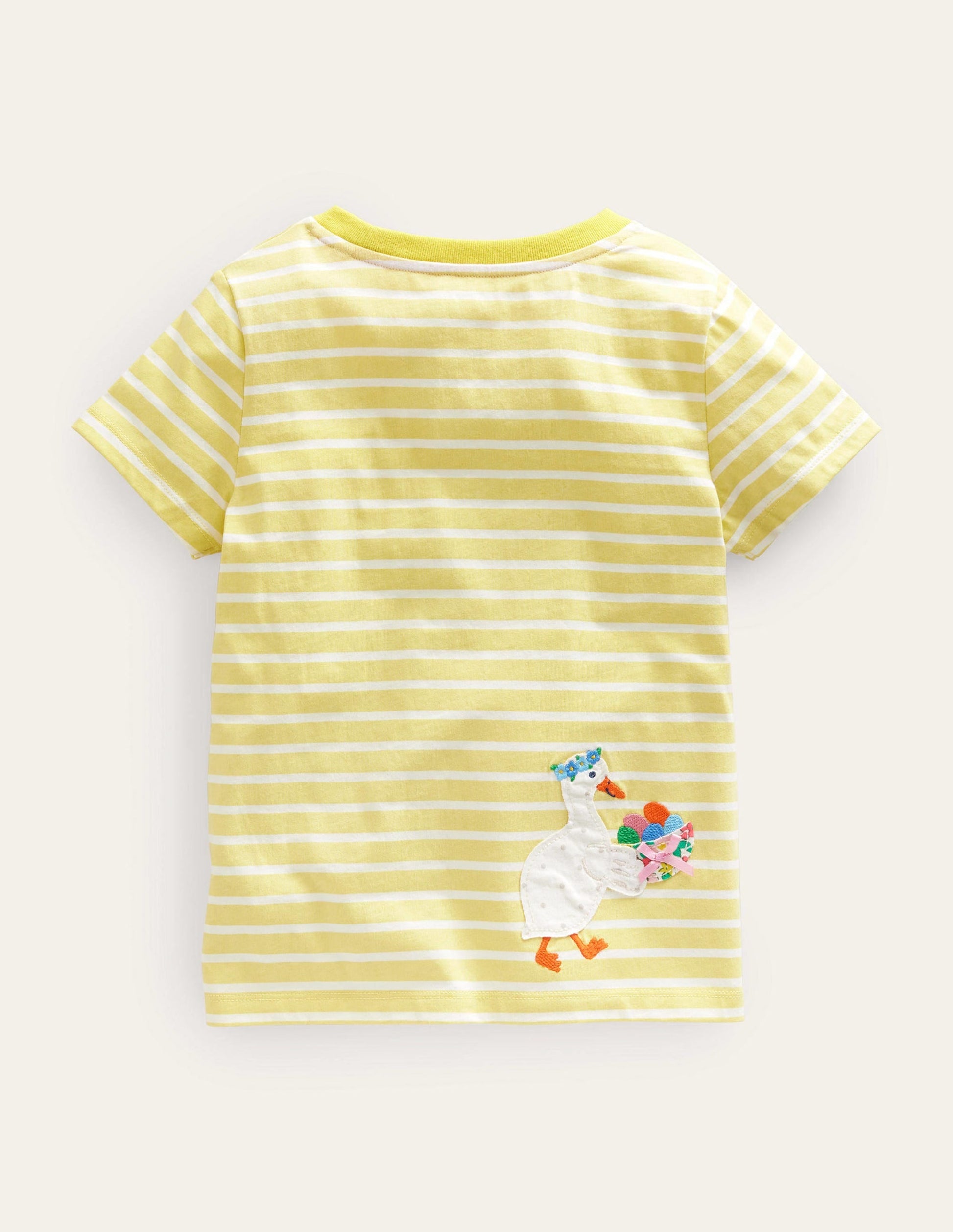 Flutter T-Shirt-Ivory/Soft Lemon Easter-2