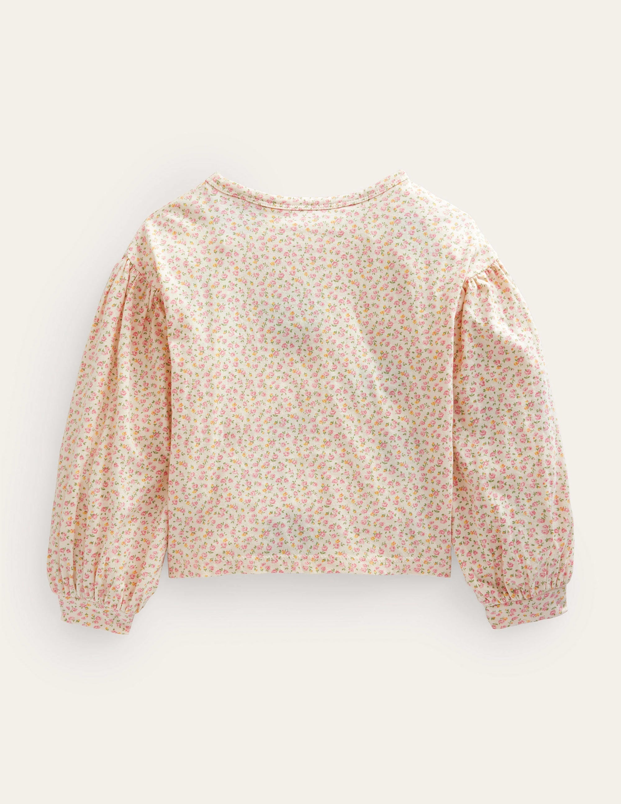 Embroidered Top-Ivory Floral Lemonade - Image 2
