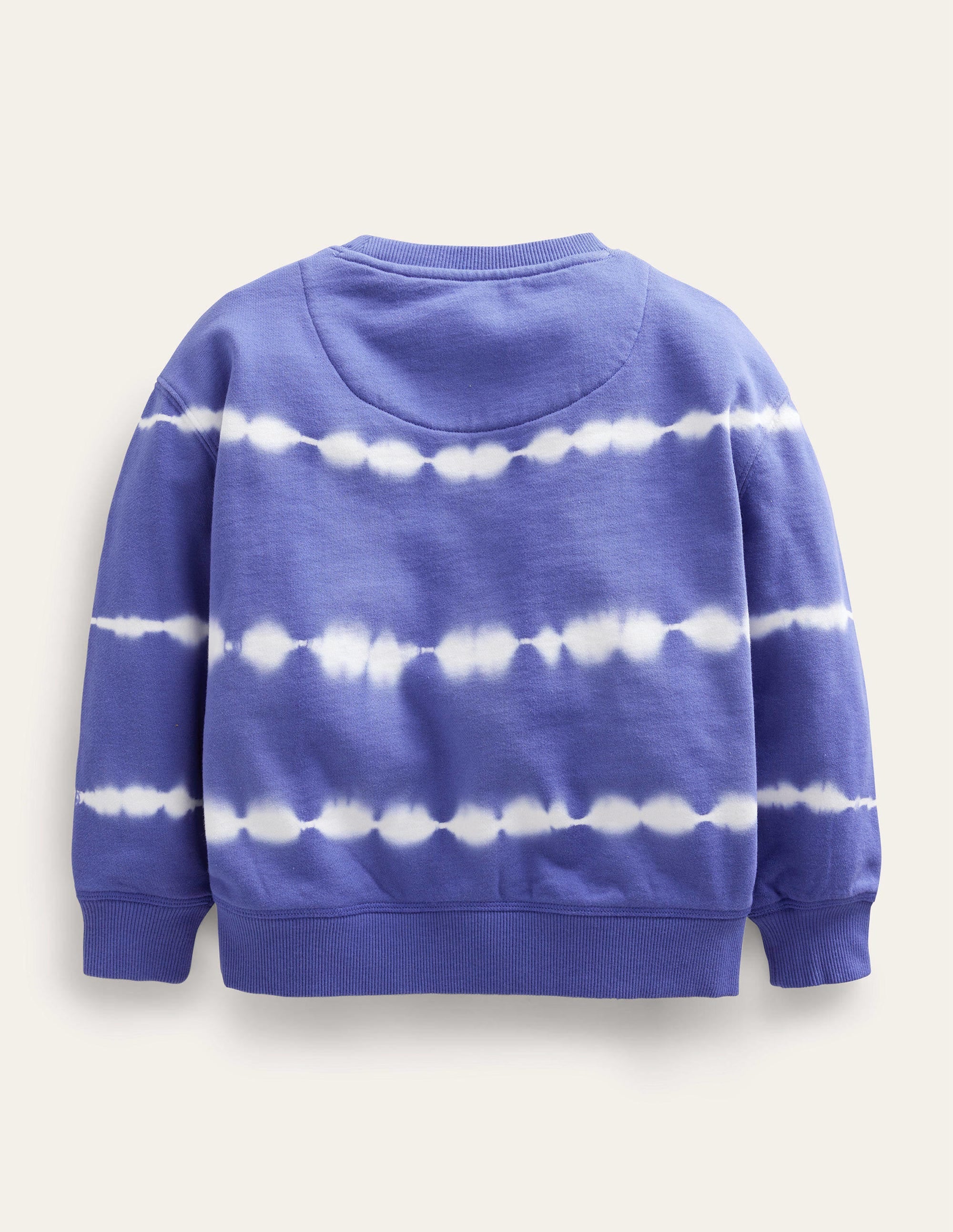 Tie Dye Sweatshirt-Blue/Ivory - Image 2