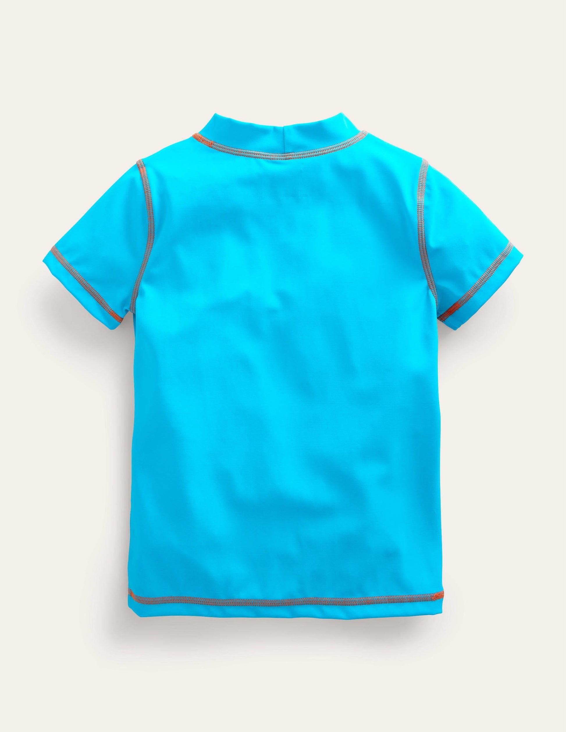 Short Sleeve Rash Vest-Cabana Blue-2