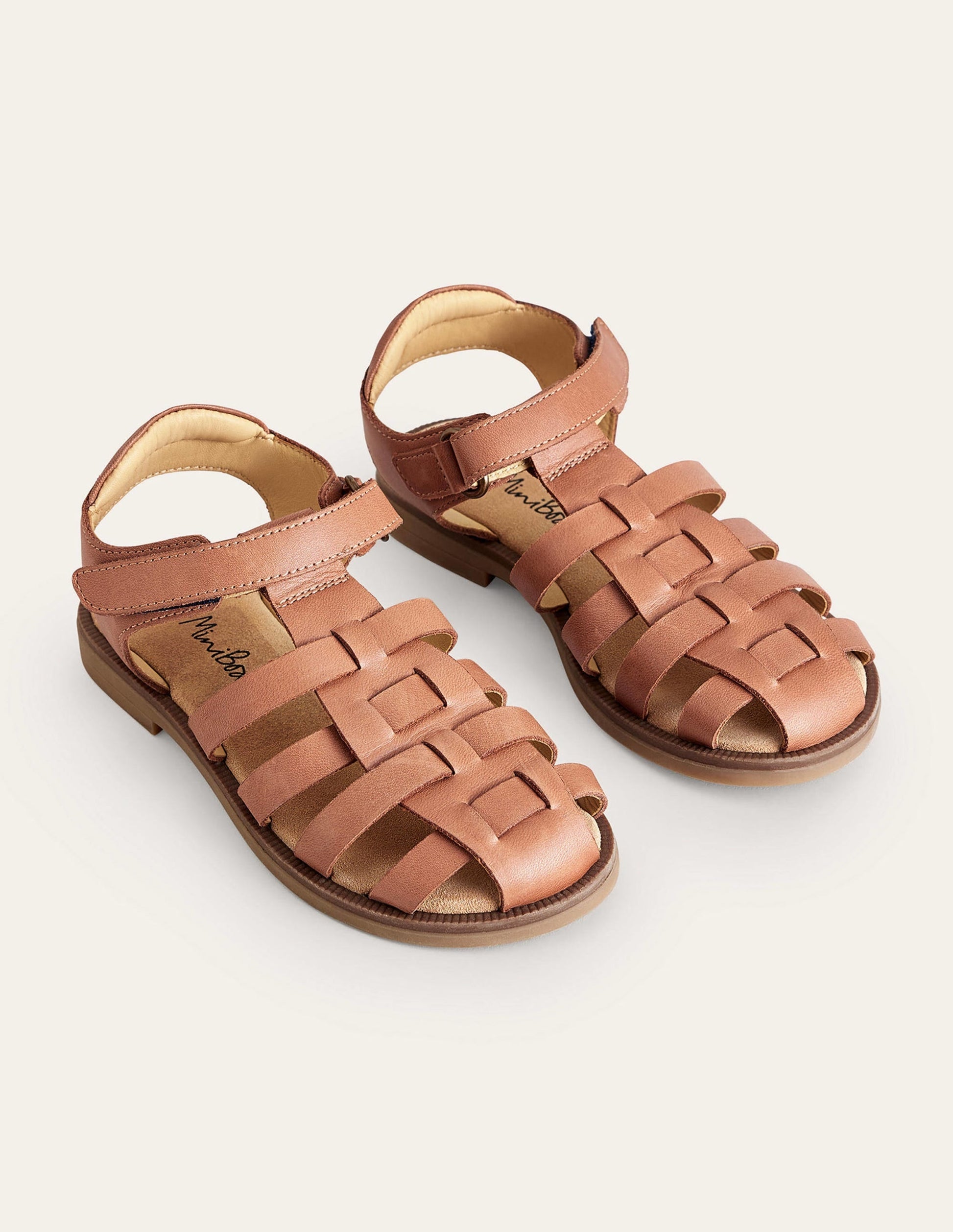 Fisherman Sandals-Tan-2