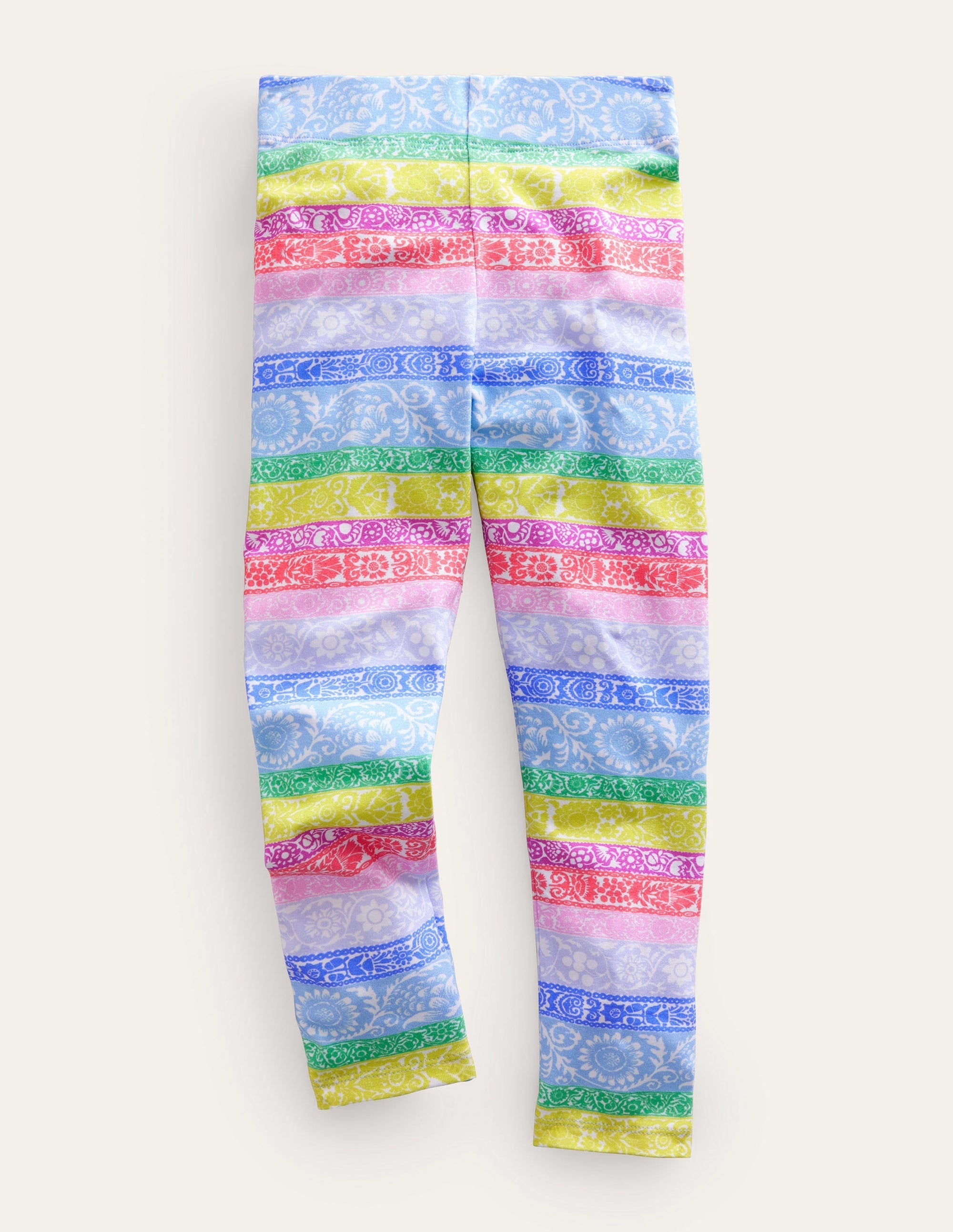 Fun Leggings-Multi Wallpaper Stripe - Image 1