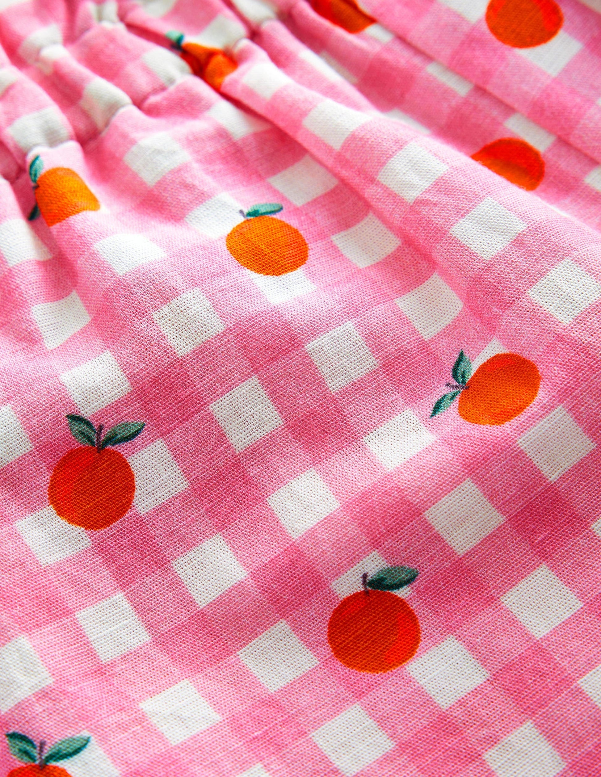Frill Cuff Wide Leg Trousers-Azalea and Vanilla Oranges-3