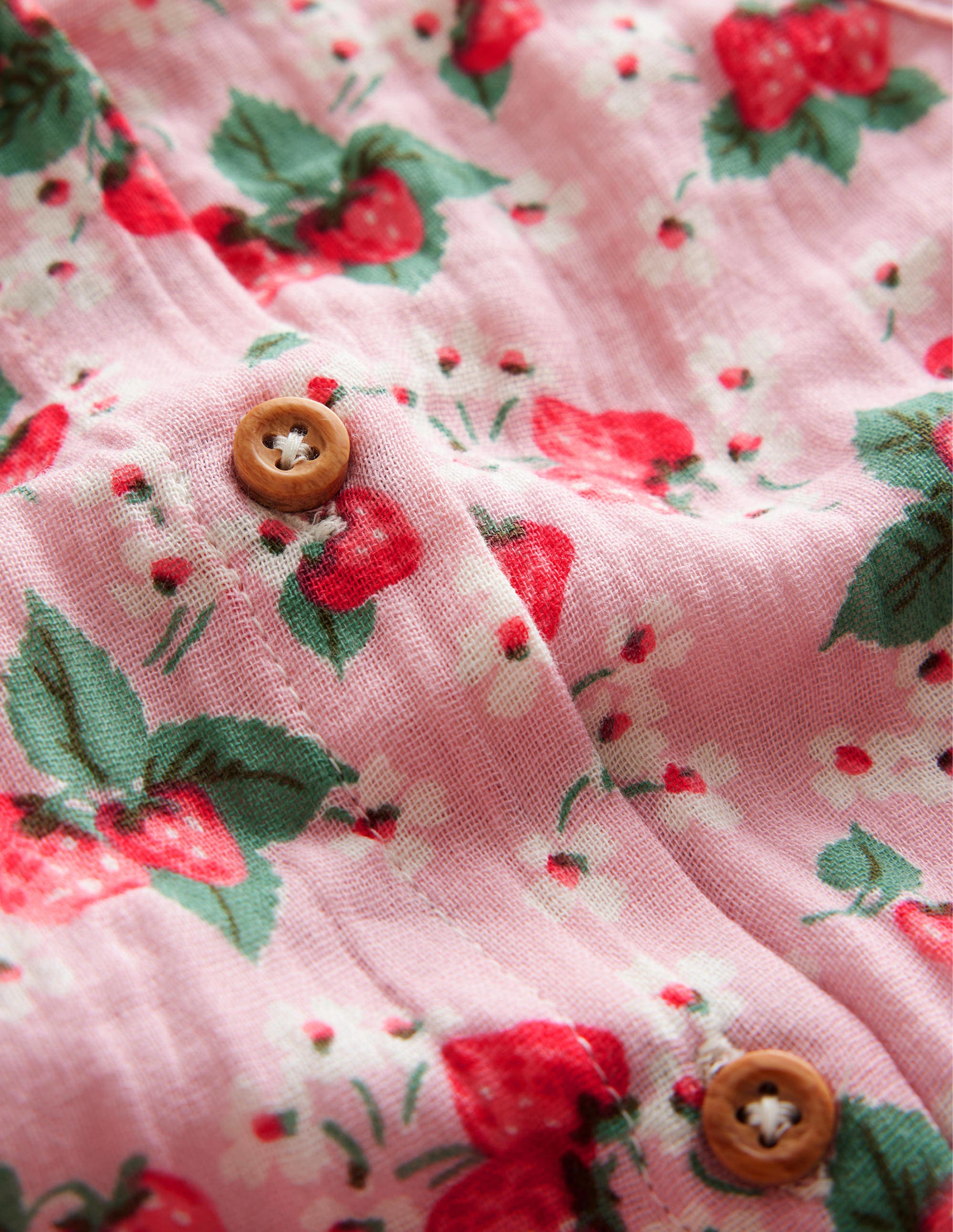 Doublecloth Crop Top-French Pink Strawberry - Image 3