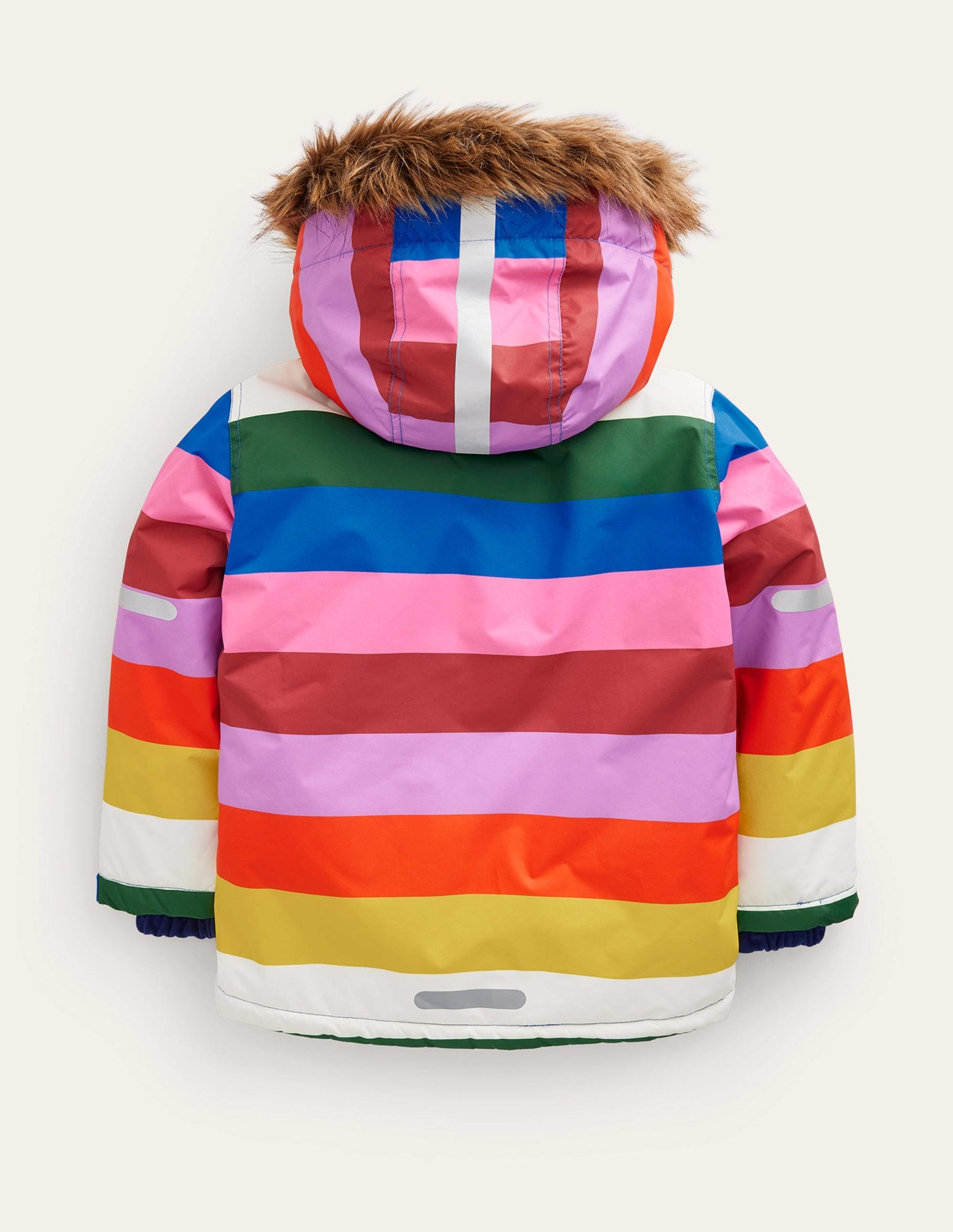 All-Weather Waterproof Jacket-Multi Stripe-2