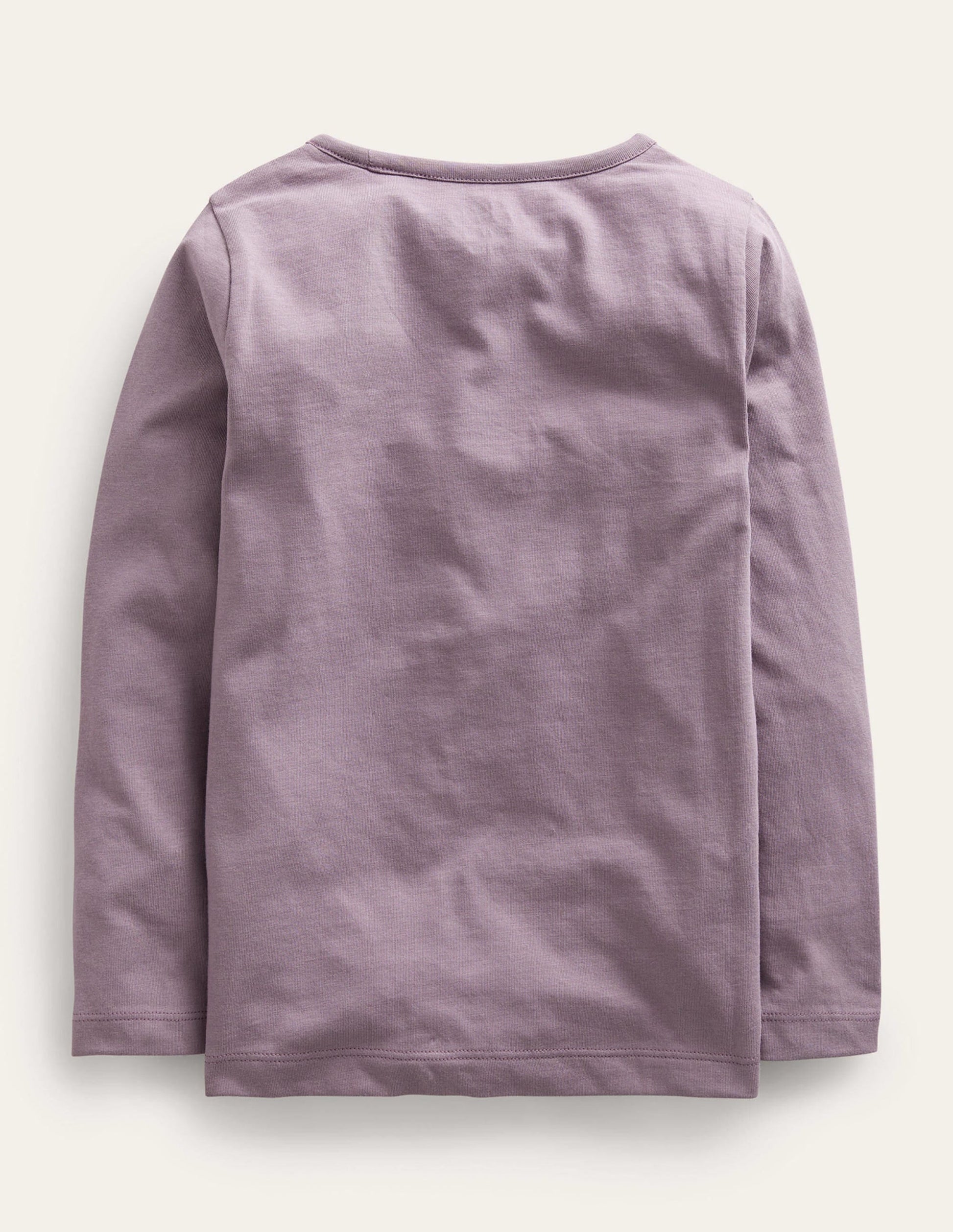 Puff Sleeve Appliqué T-shirt-Mammoth Breath Squirrel-2