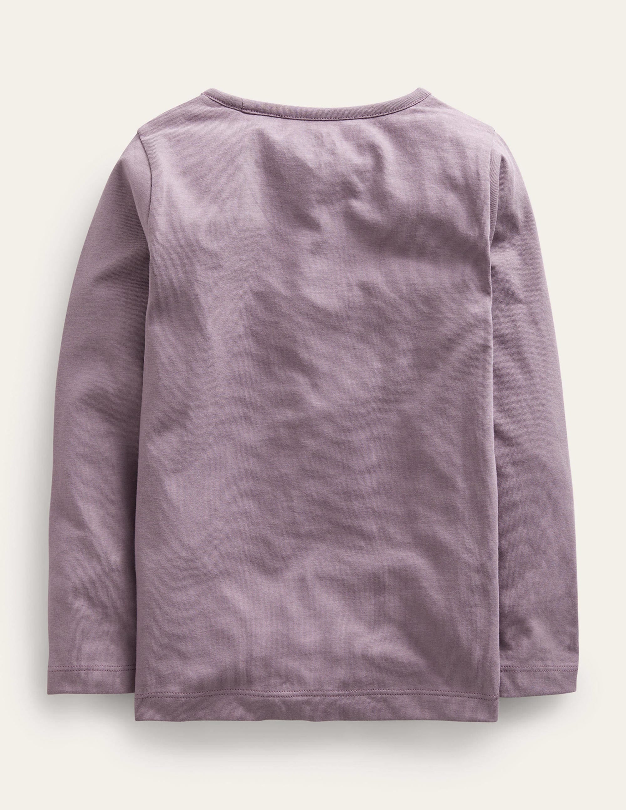 Puff Sleeve Appliqué T-shirt-Mammoth Breath Squirrel - Image 2