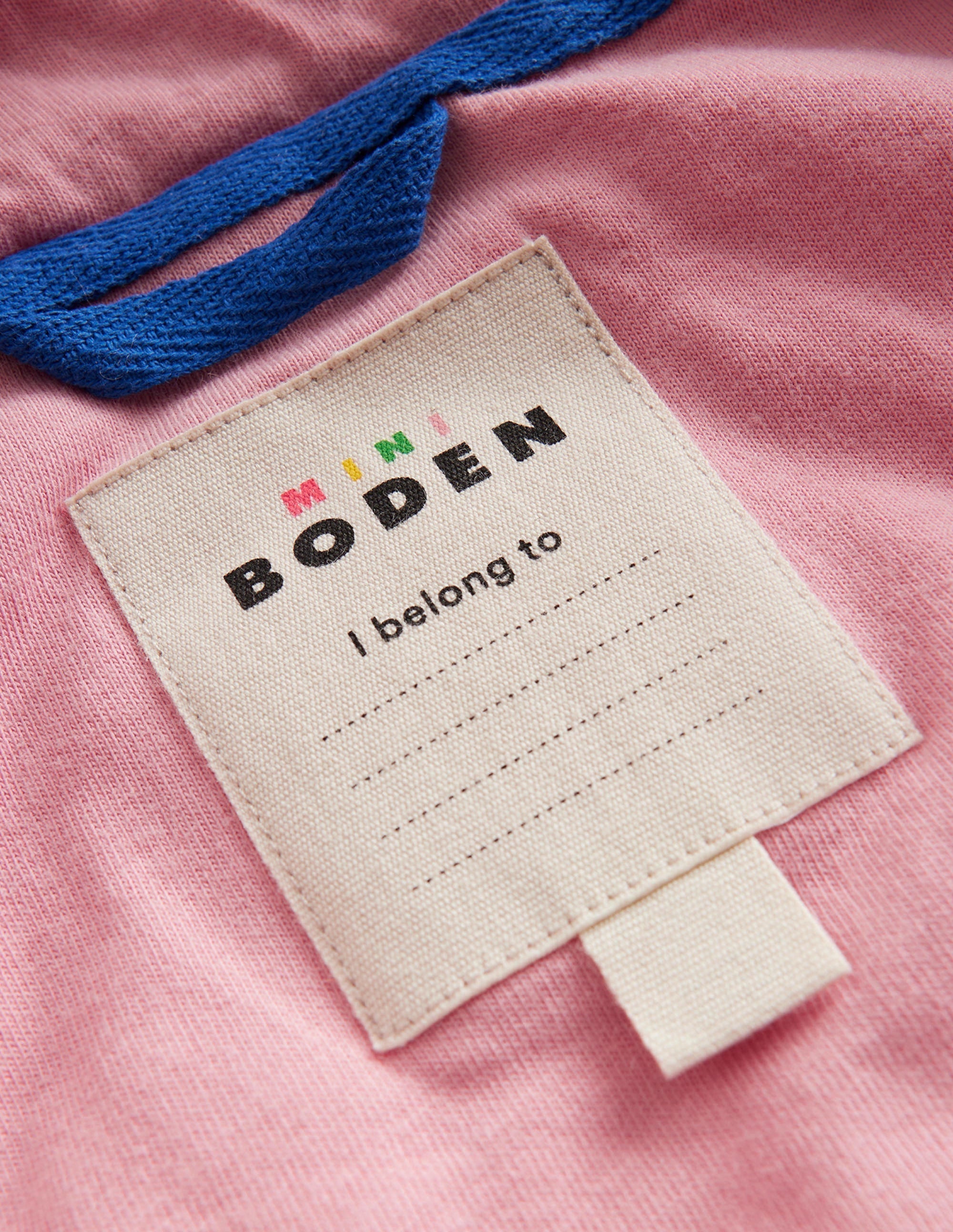 Borg Mix Jacket-Vintage Pink - Image 4