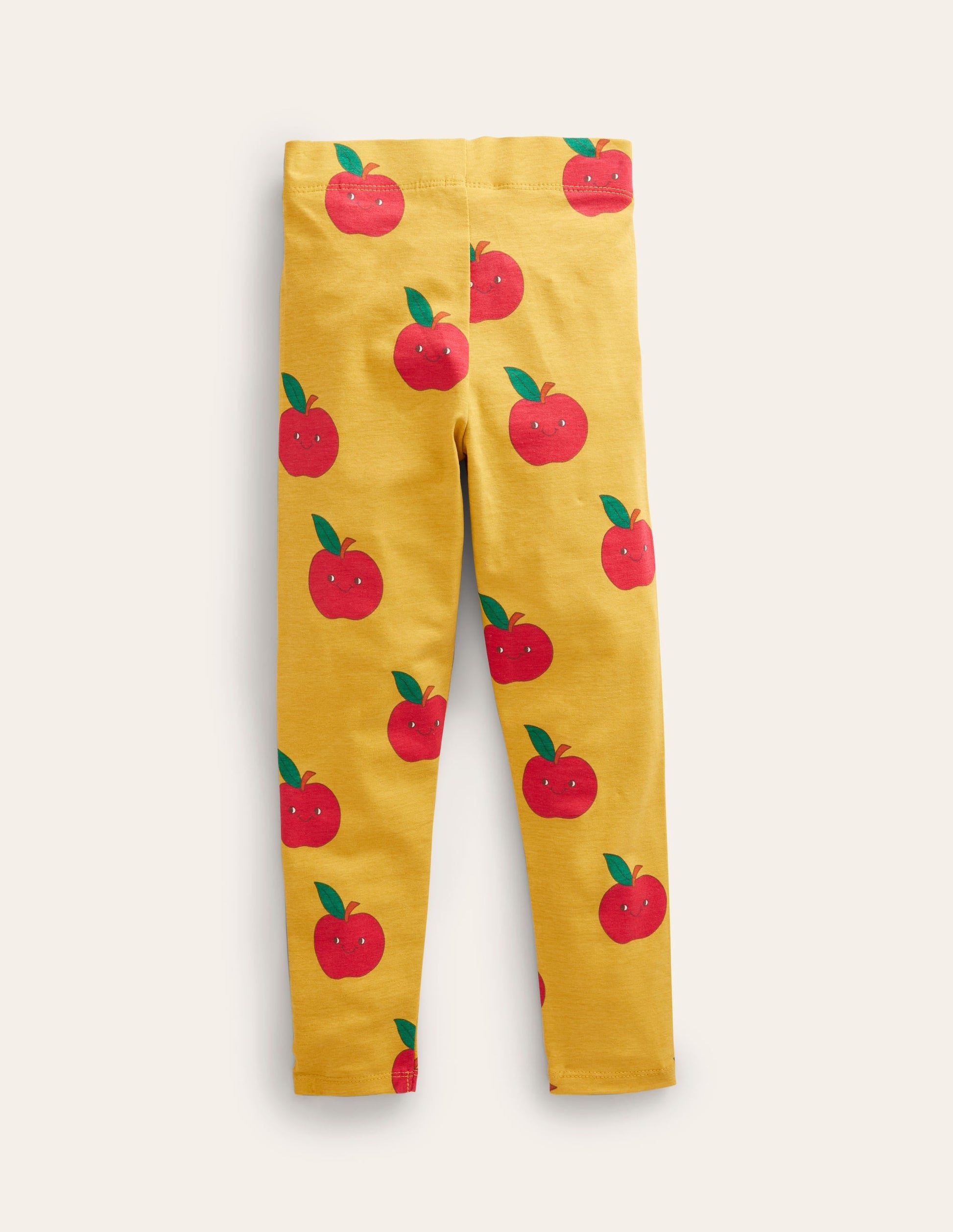 Fun Leggings-Oil Yellow Apples-2