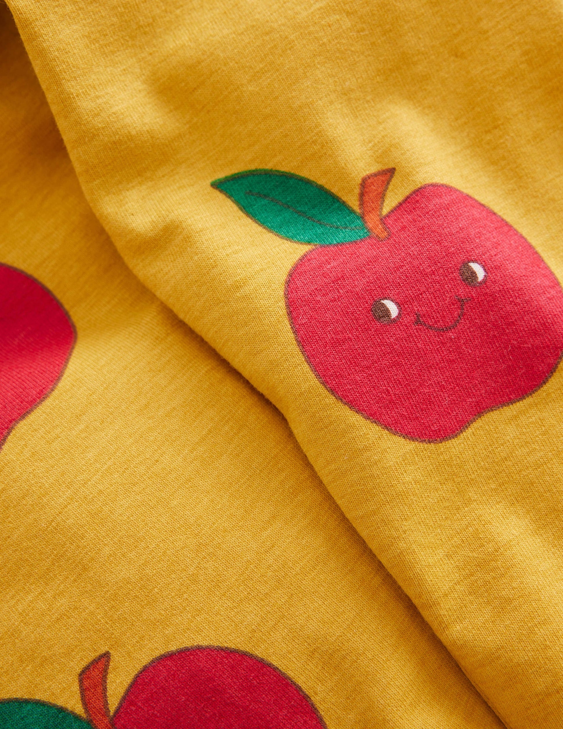 Fun Leggings-Oil Yellow Apples-3
