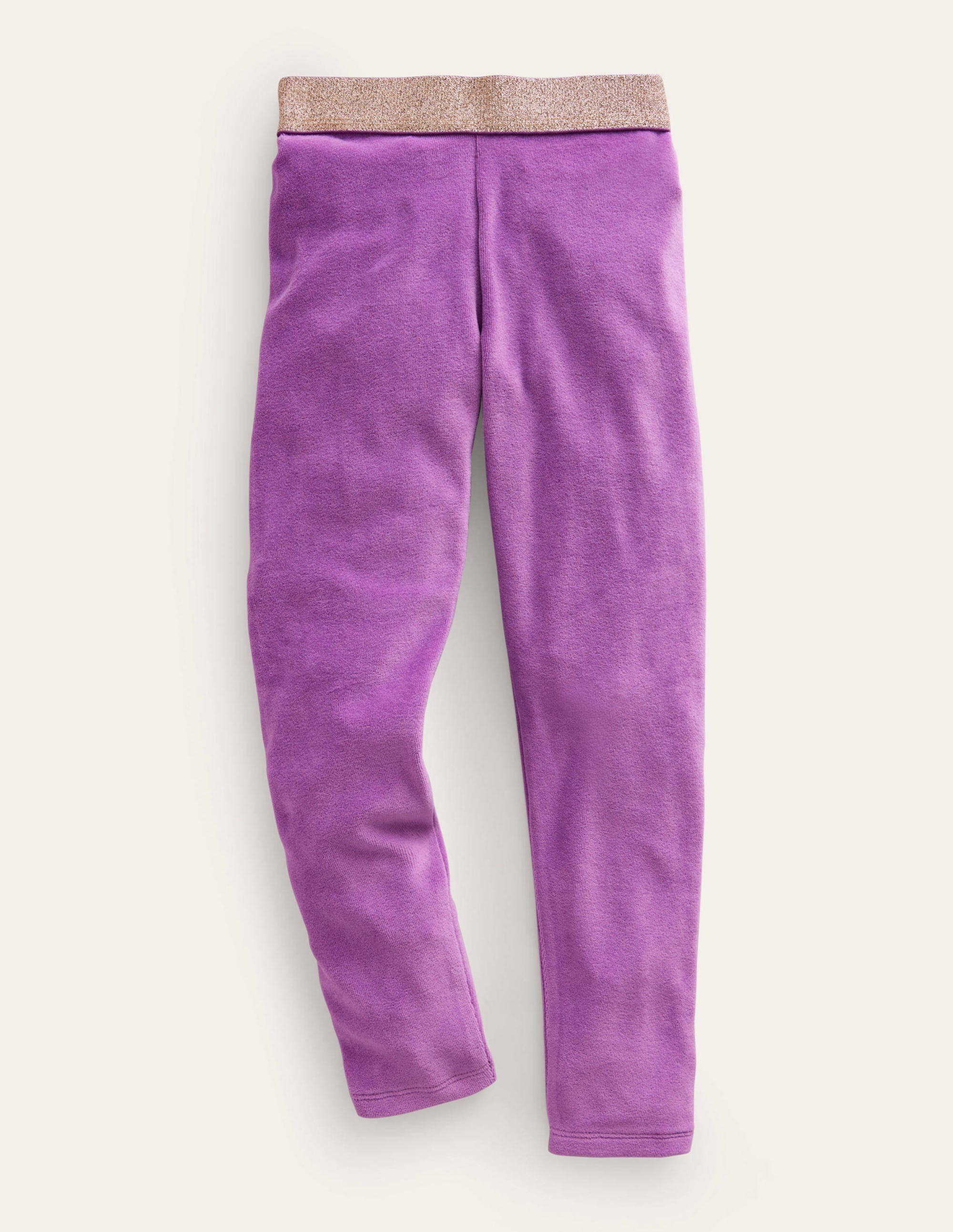 Velvet Leggings-Wisteria Purple - Image 1