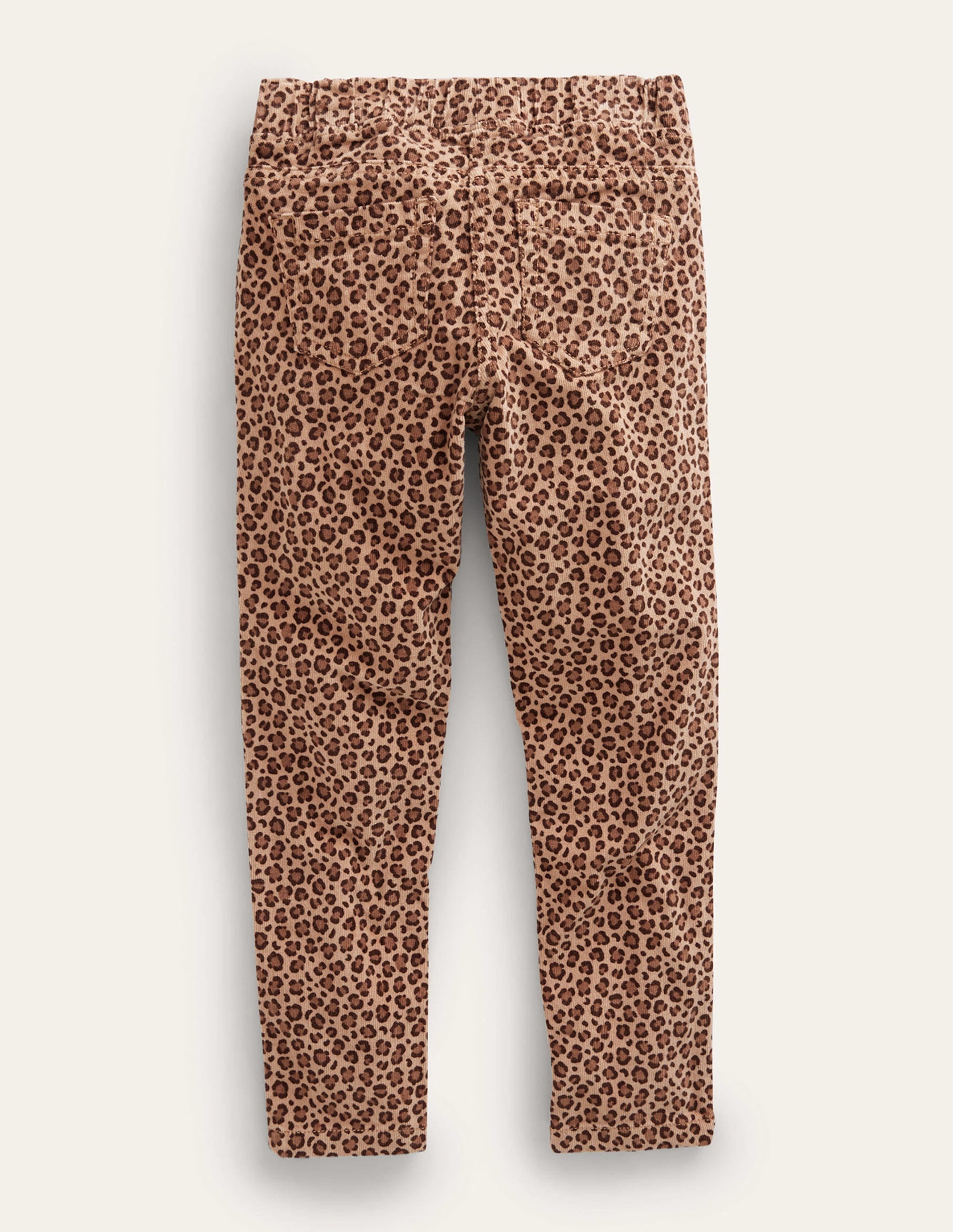Cord Leggings-Leopard Print - Image 2
