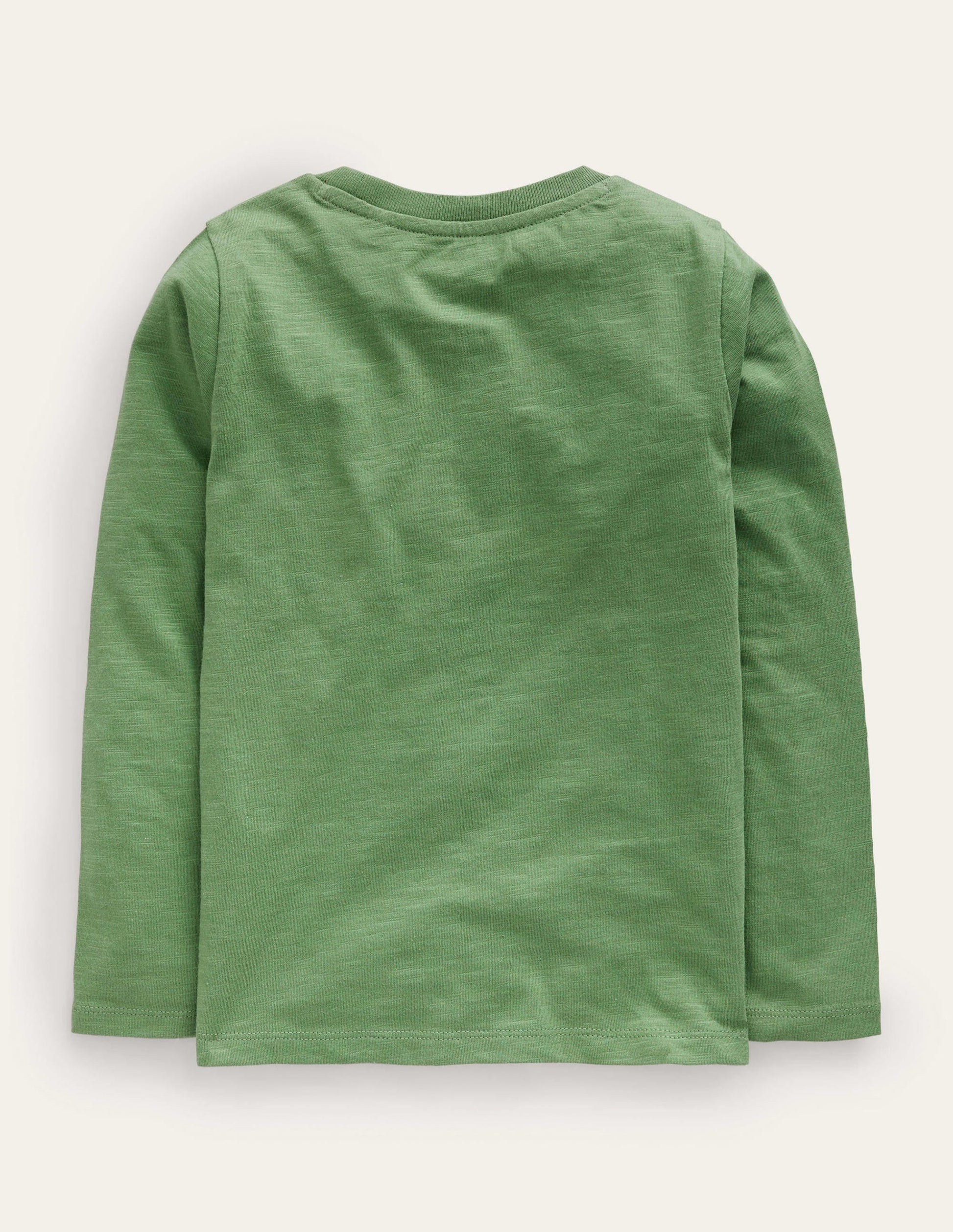 Pocket Logo T-shirt-Safari Green Robin-2