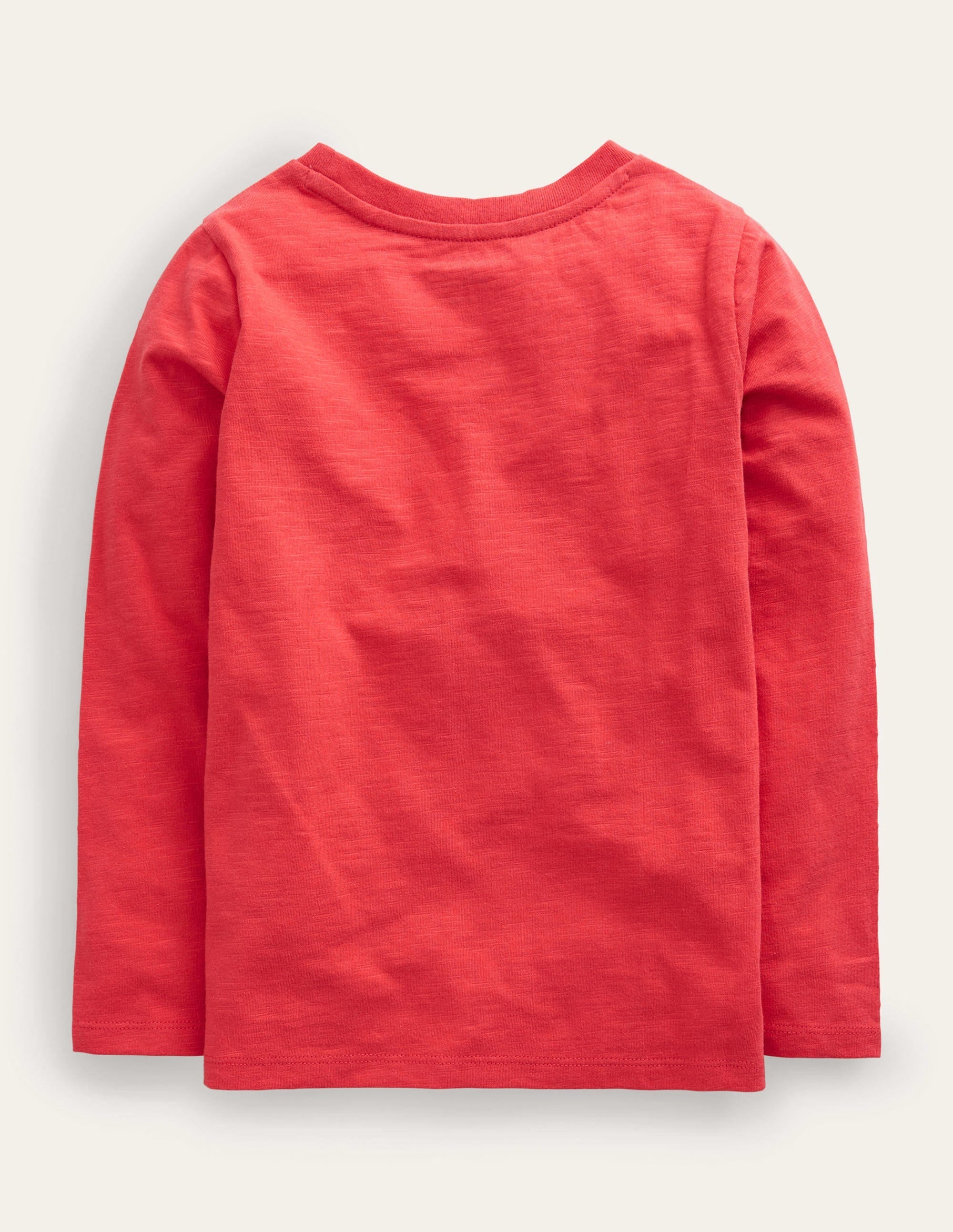 Pocket Logo T-shirt-Jam Red Bunny - Image 2