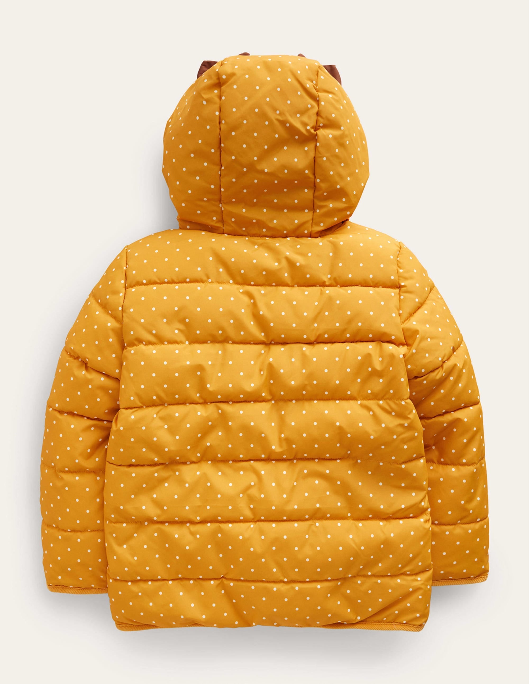 Novelty Padded Coat-Brioche Pin Spot - Image 2