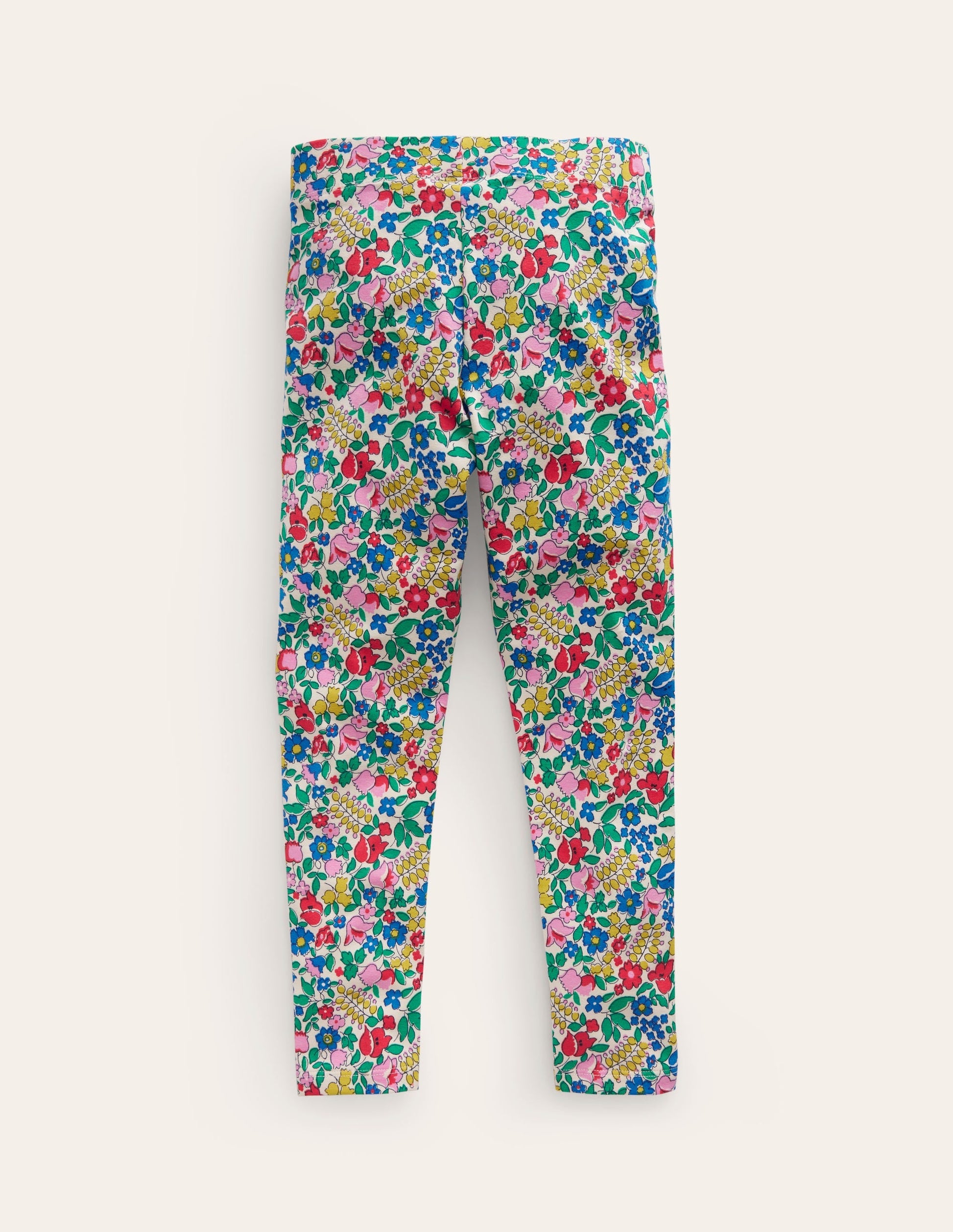 Fun Leggings-Multi Flowerbed-2