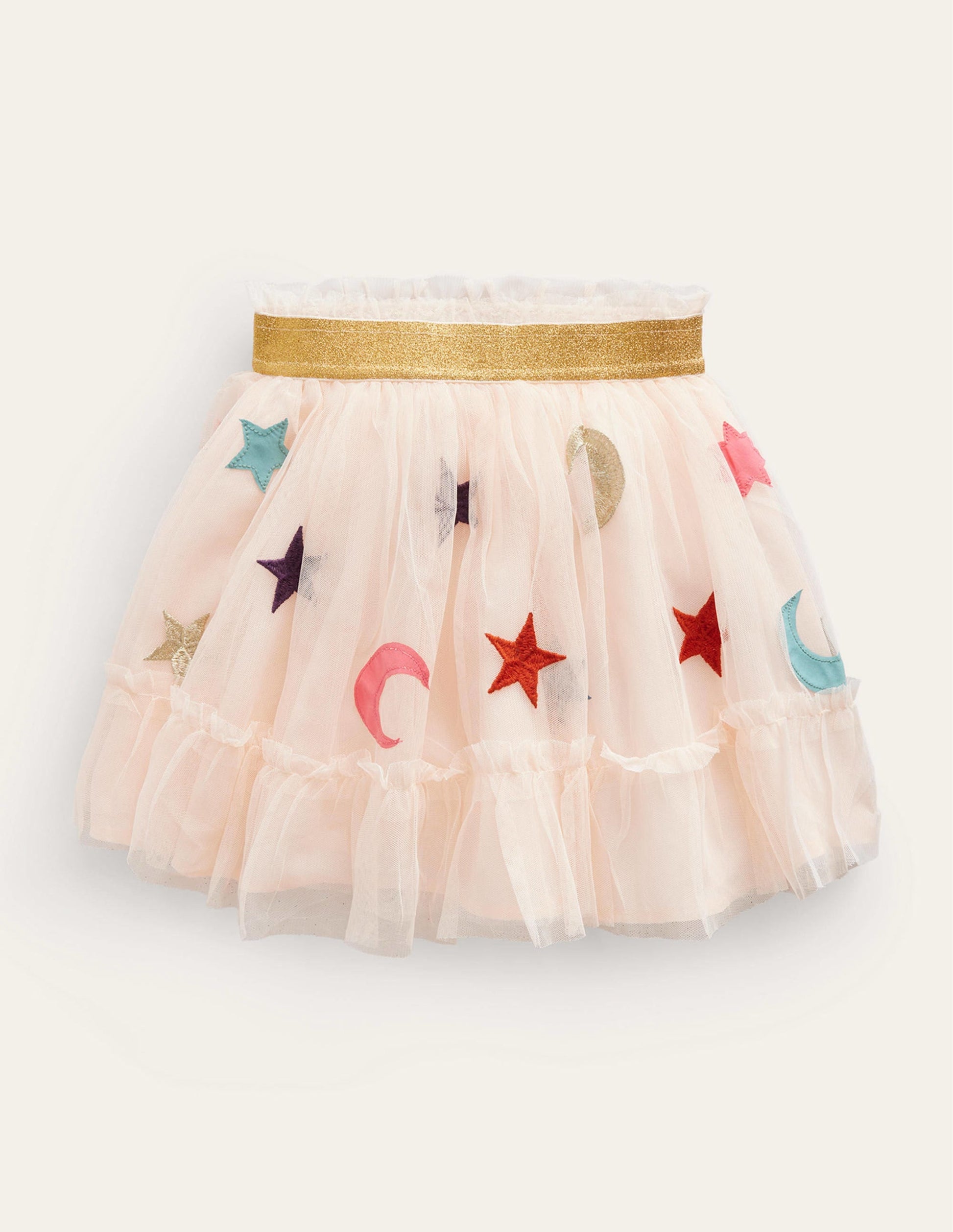 Tulle Appliqué Skirt-Sandpiper Stars-1