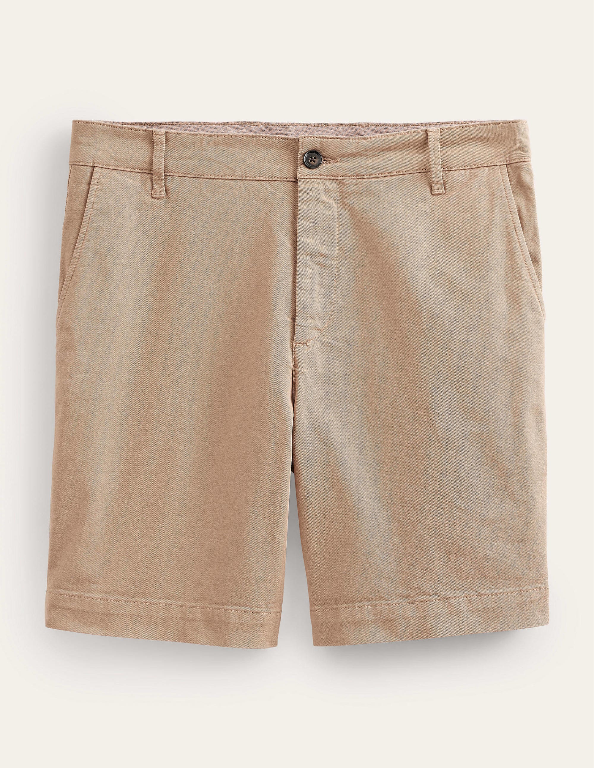 Laundered Chino Shorts-Parchment - Image 5