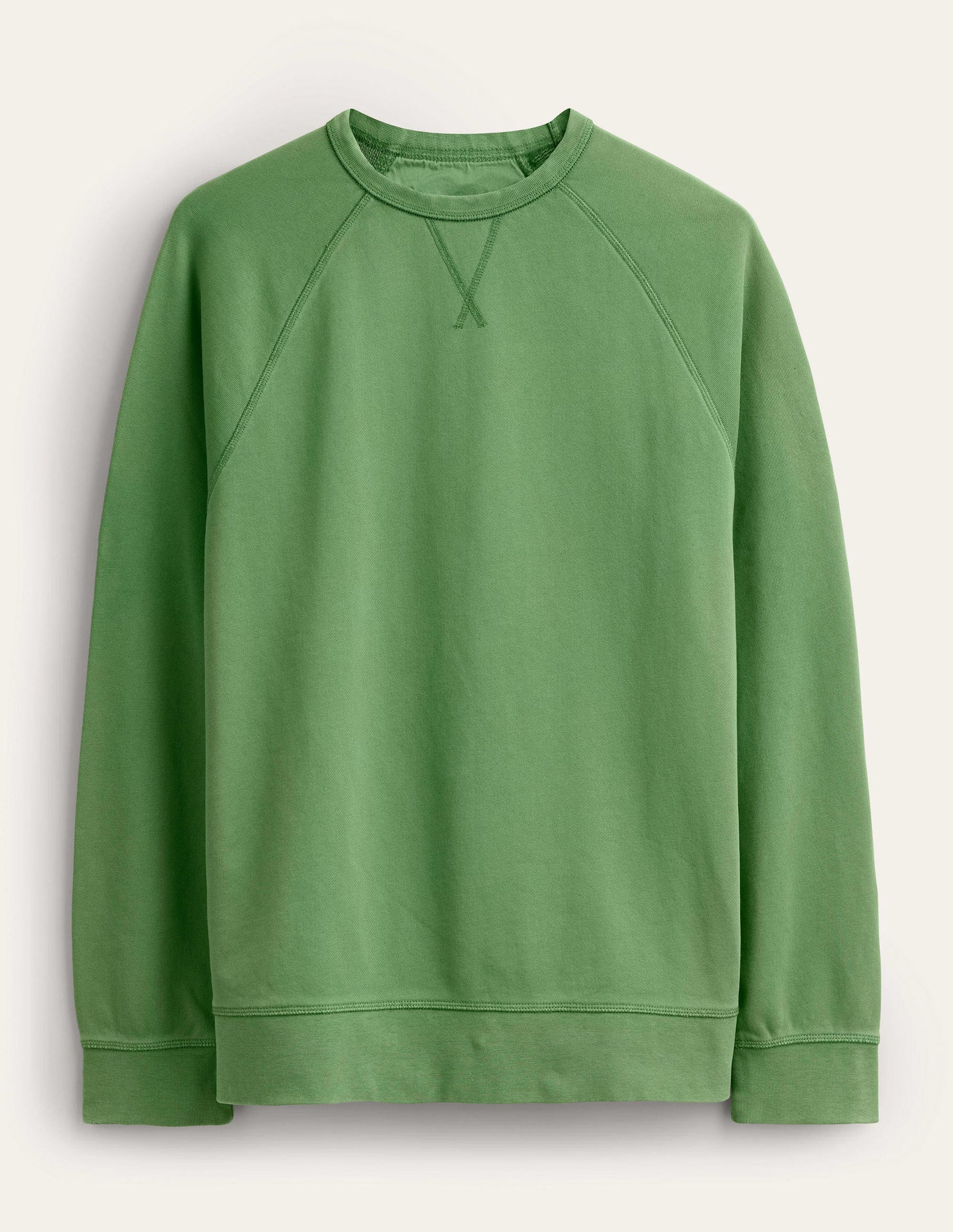 Garment Dye Sweatshirt-Broad Bean Green-6