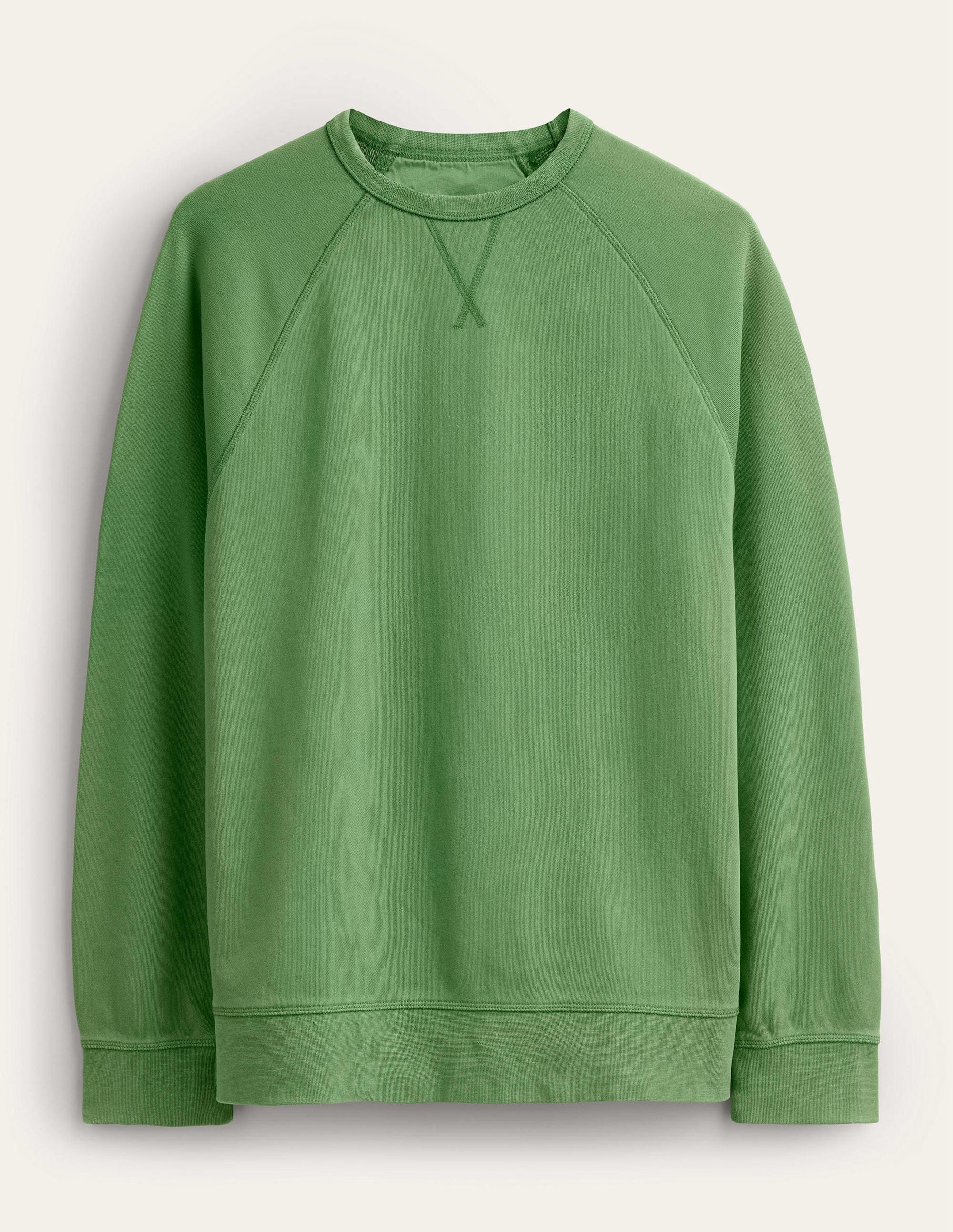 Garment Dye Sweatshirt-Broad Bean Green - Image 6