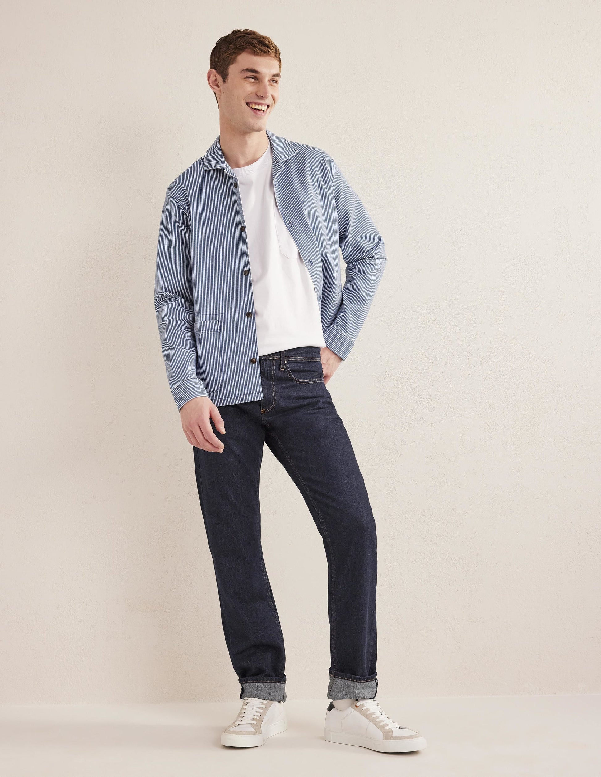 Straight Fit Jean-Dark Rinse-1