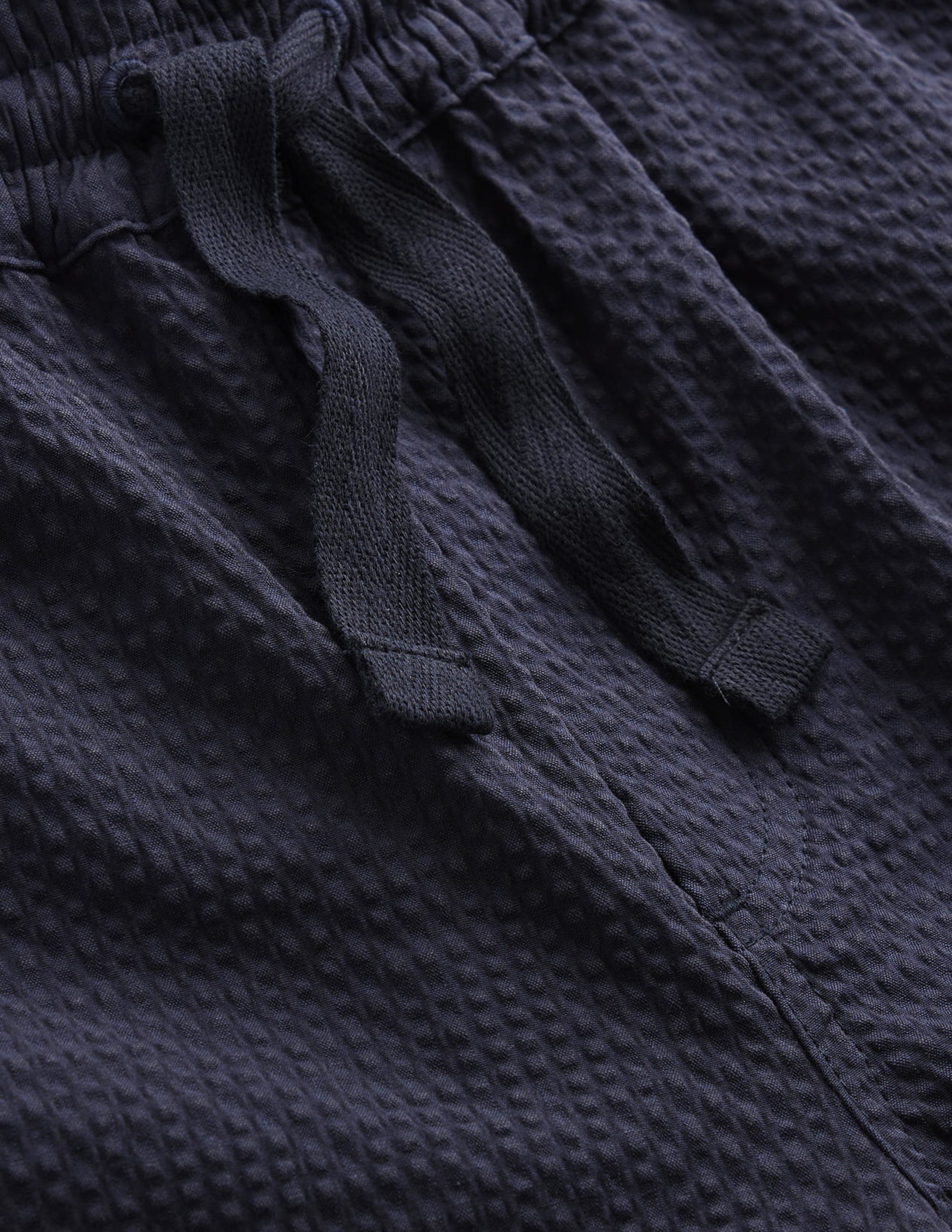 Patterned Shorts-Navy - Image 6