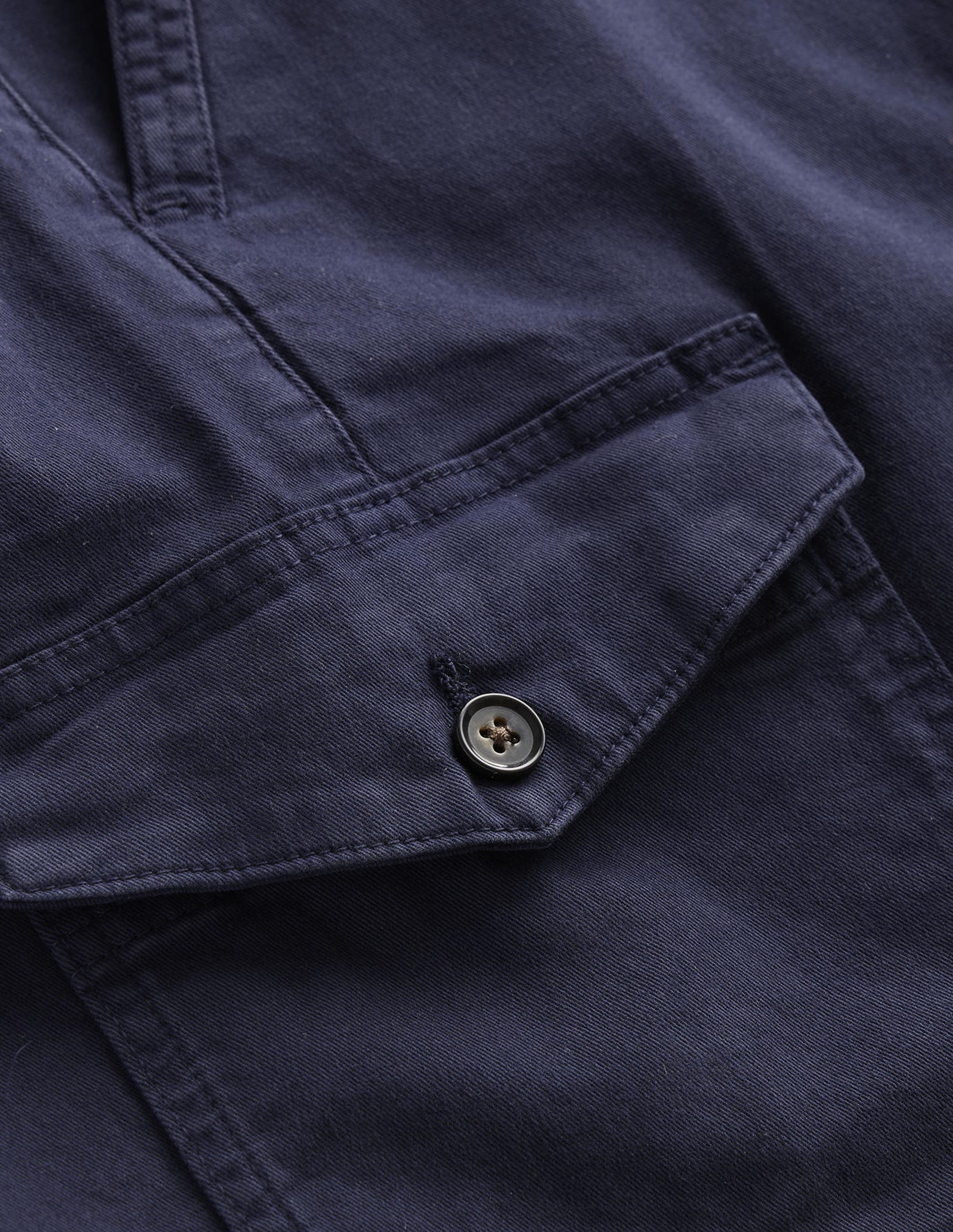 Garment Dye Cargo Shorts-French Navy - Image 6